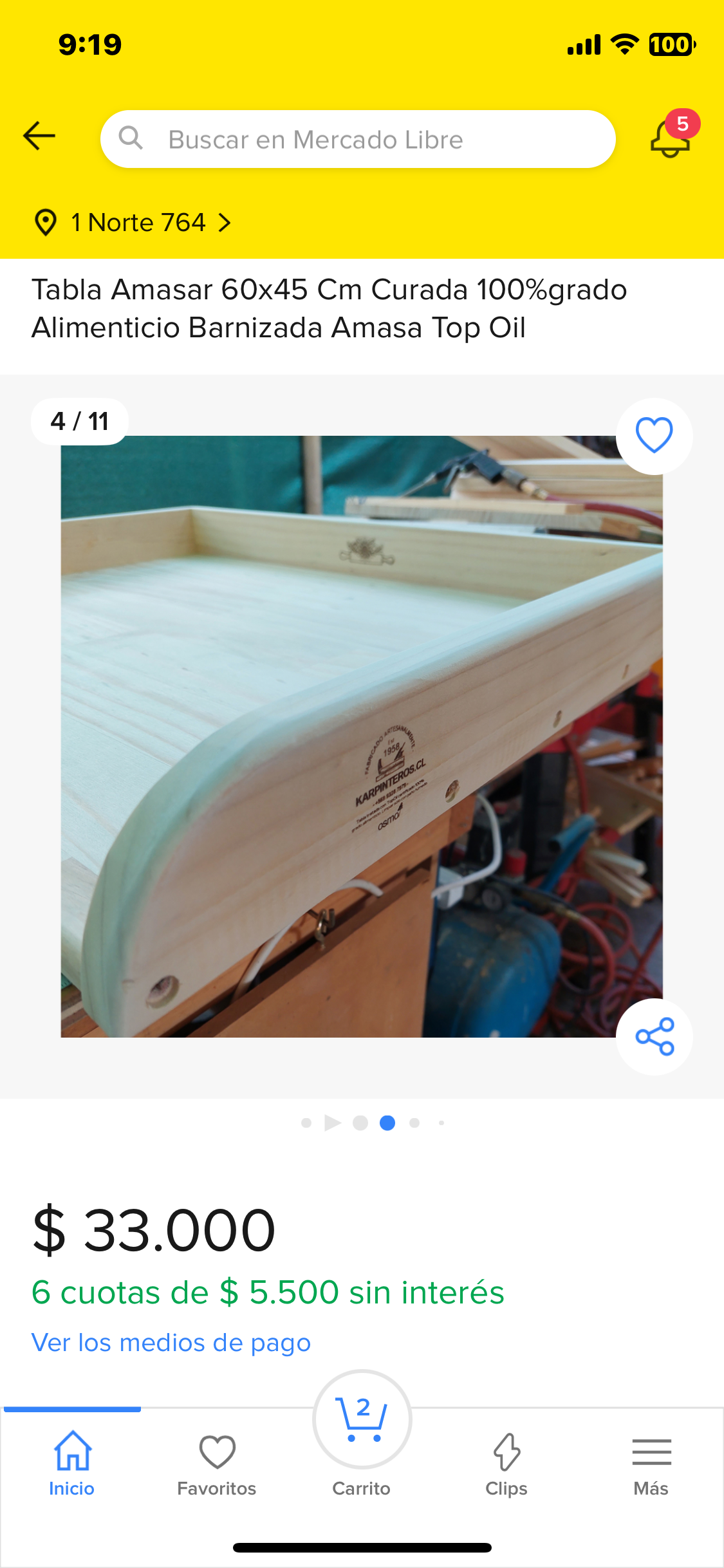 Tabla para amasar - miniatura 4