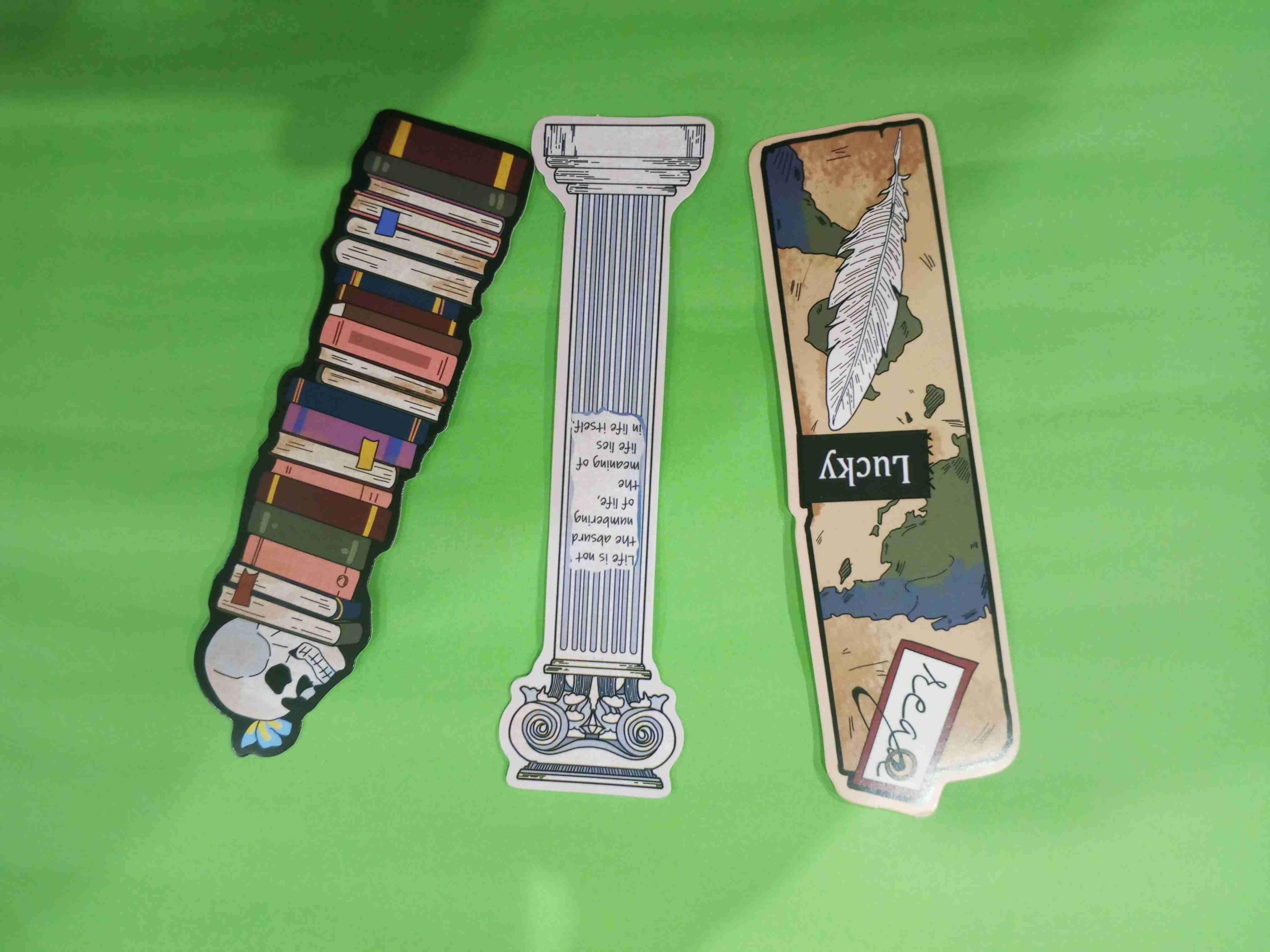 Set de tres marcadores de libros - miniatura 1