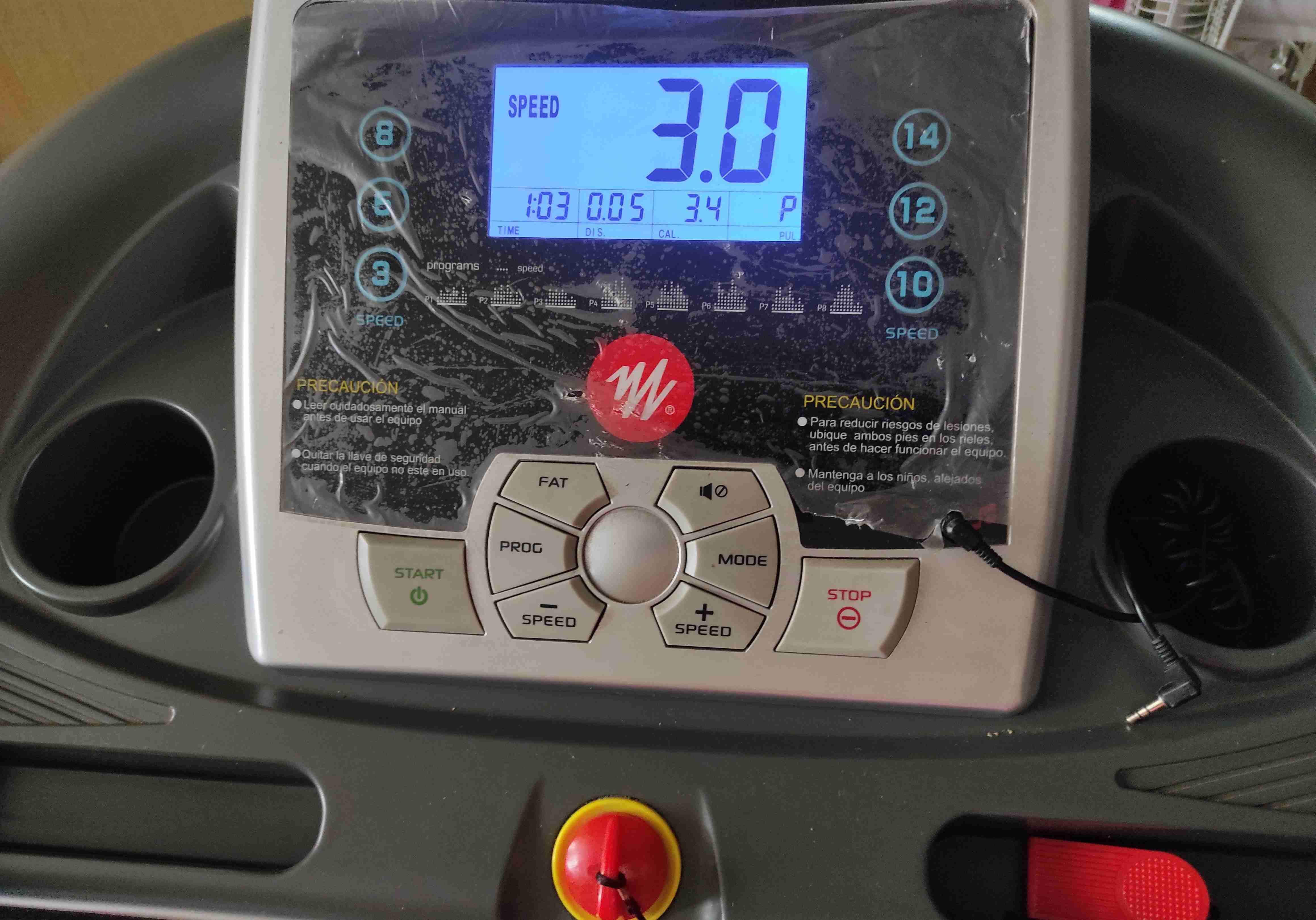 Cinta de correr eléctrica - miniatura 1