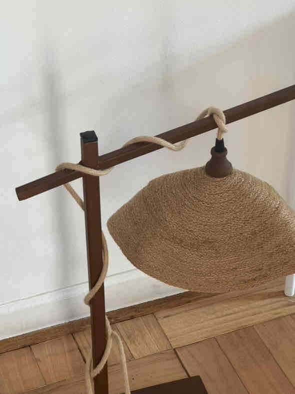 Lámpara de sobremesa CasaLuze SIN USO , color oxid - miniatura 3