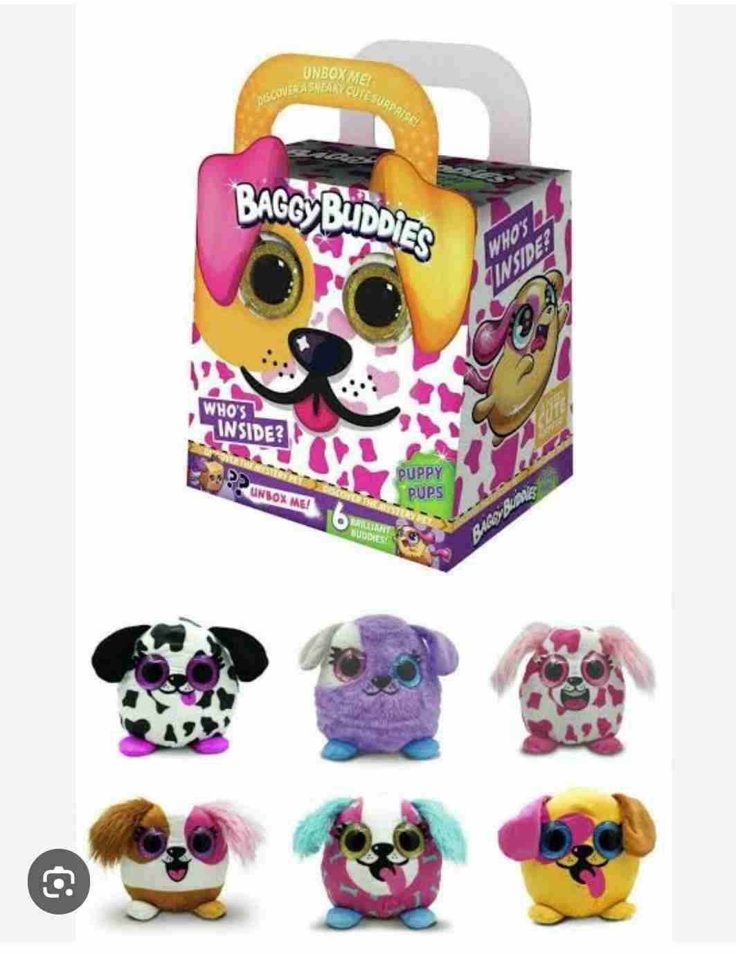 Peluches sorpresa Baggy Buddies Pack de 4 - miniatura 1