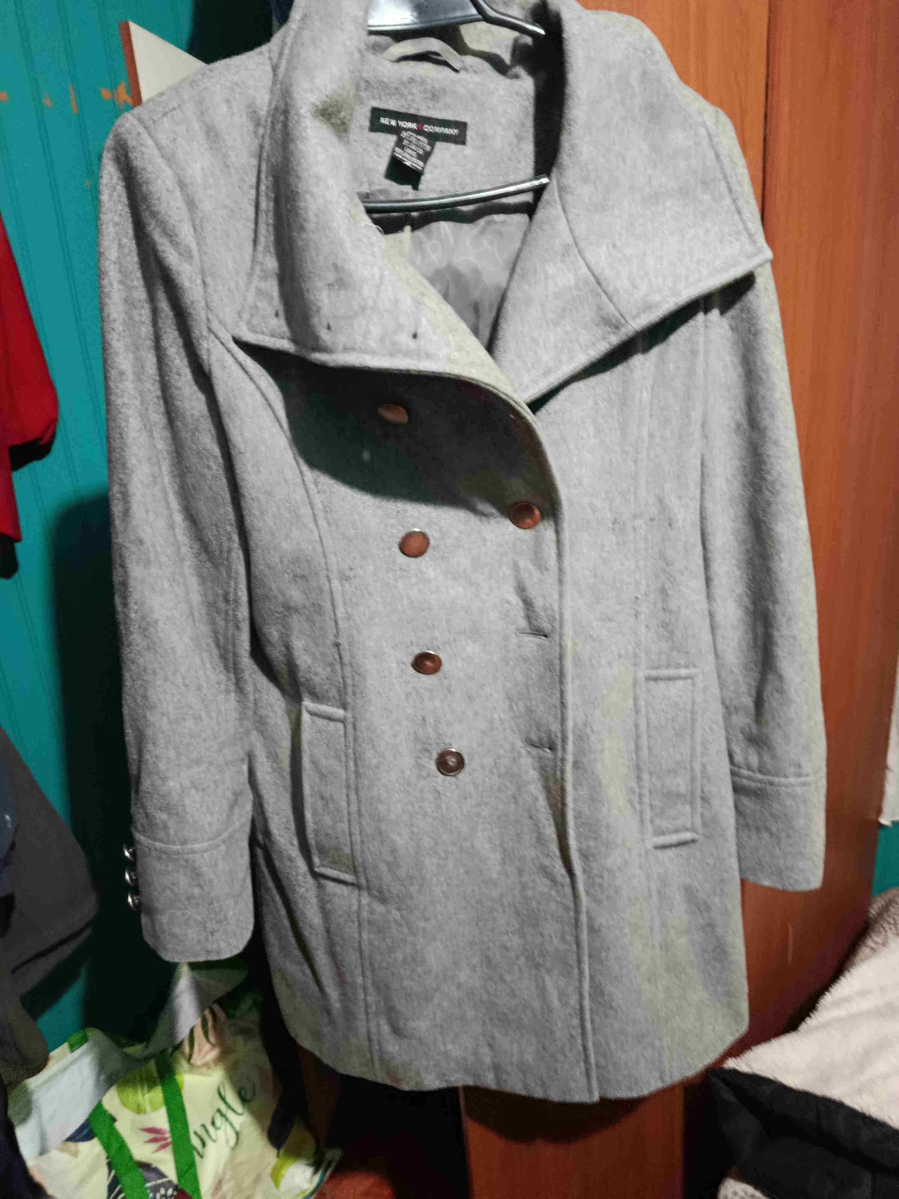 Chaqueta acolchado celeste - miniatura 3