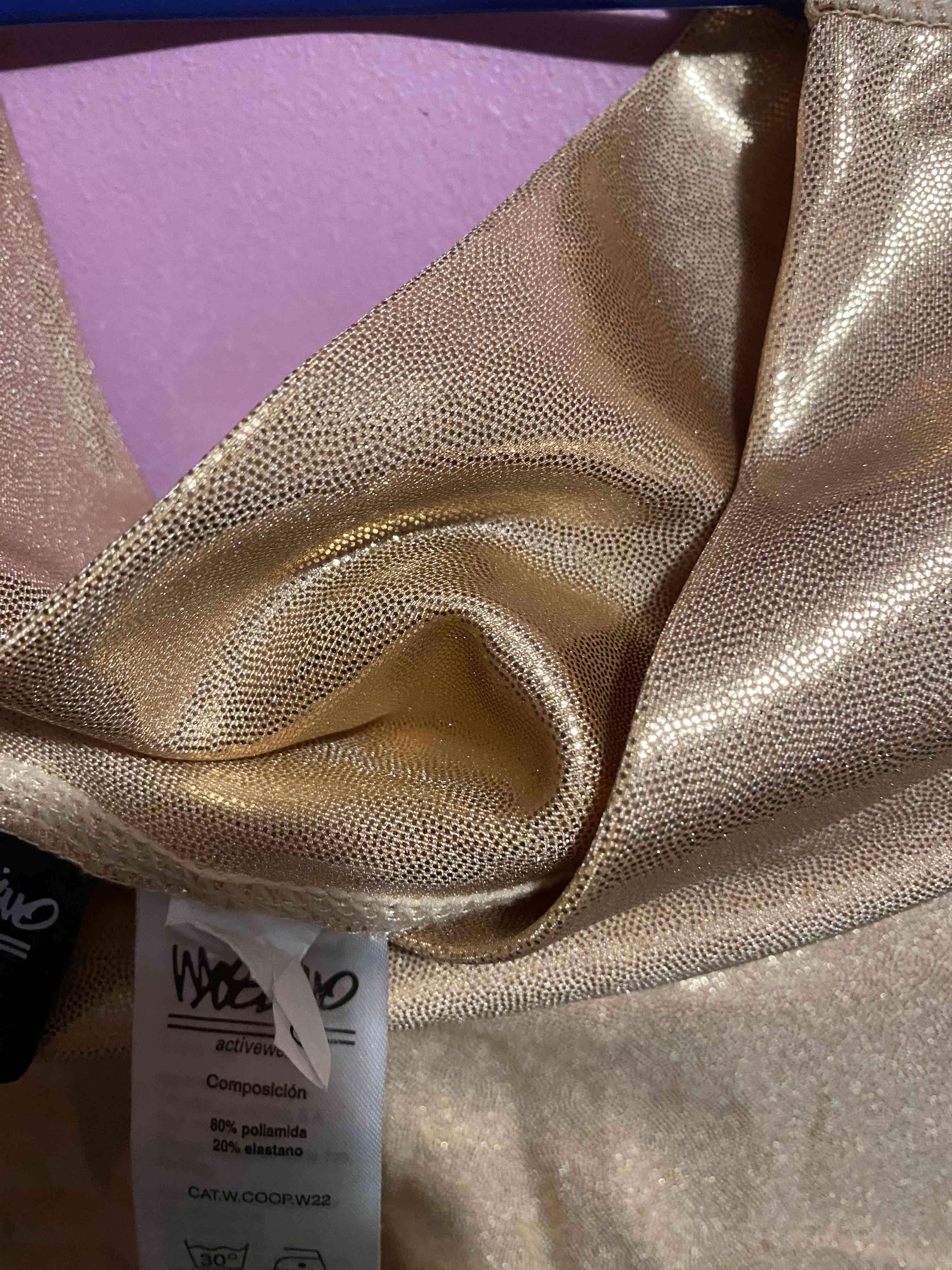 Leggings dorados brillantes - miniatura 2