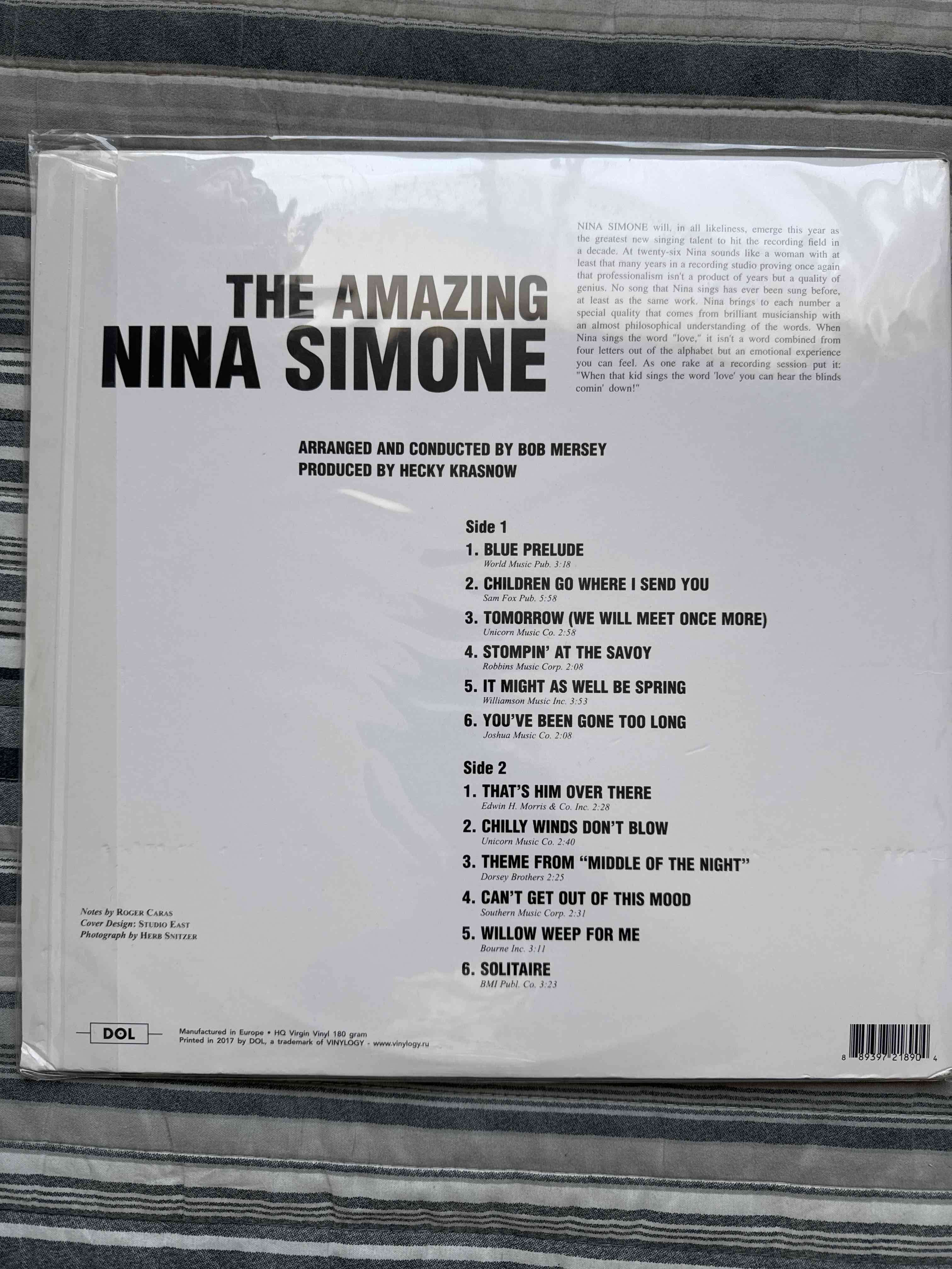 Vinilo The Amazing Nina Simone - miniatura 2