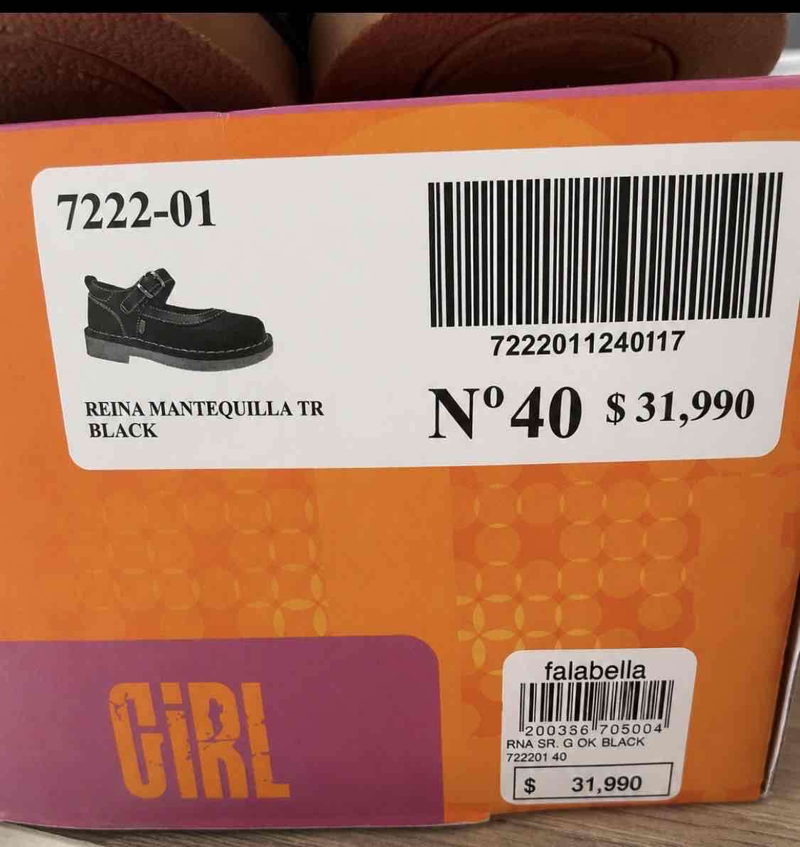 Zapatos negros de niña CKY - miniatura 4