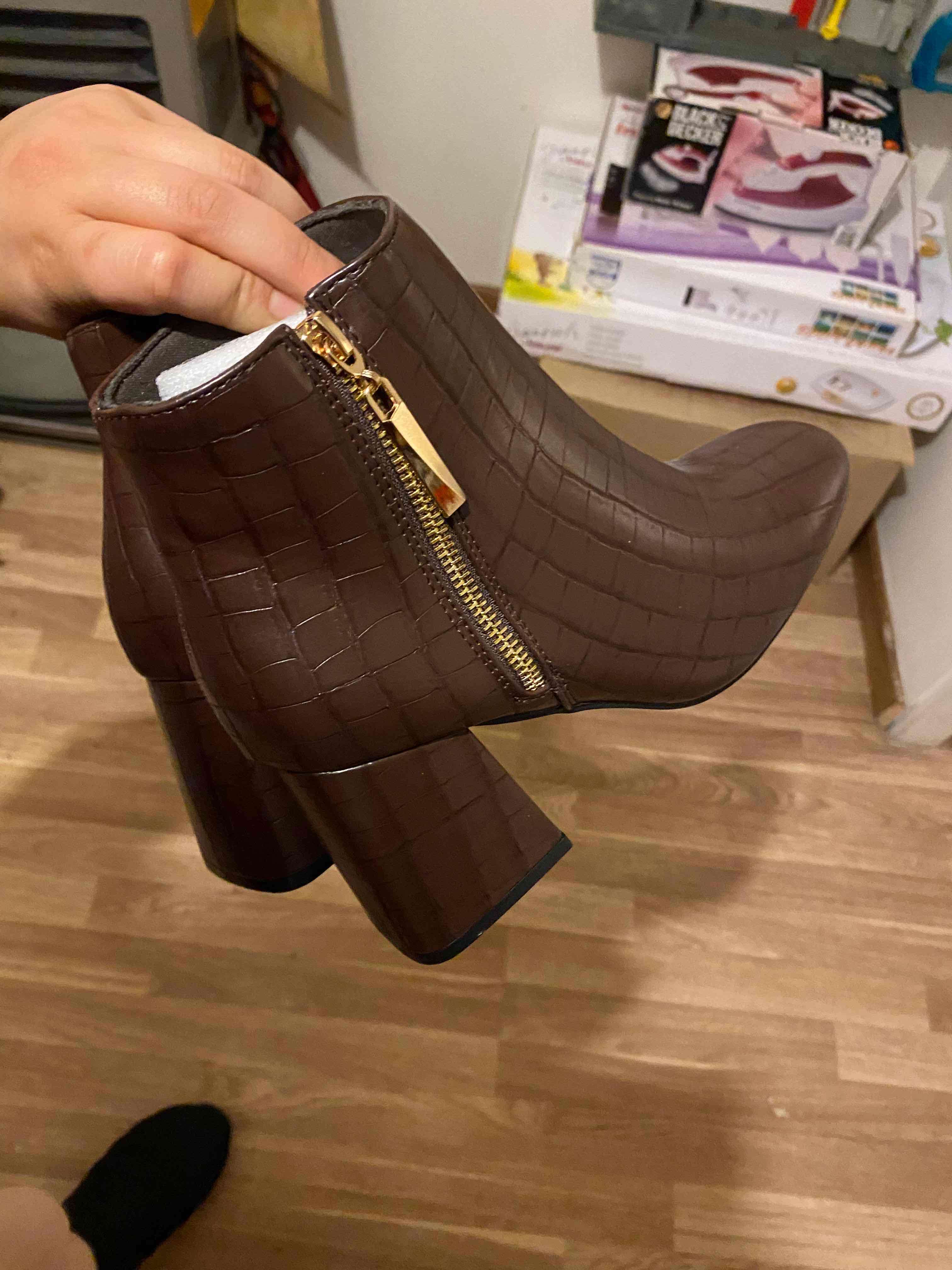 BOTINES CON TACO TALLA 37 WEEKEND ZAPATOS MUJER - miniatura 3