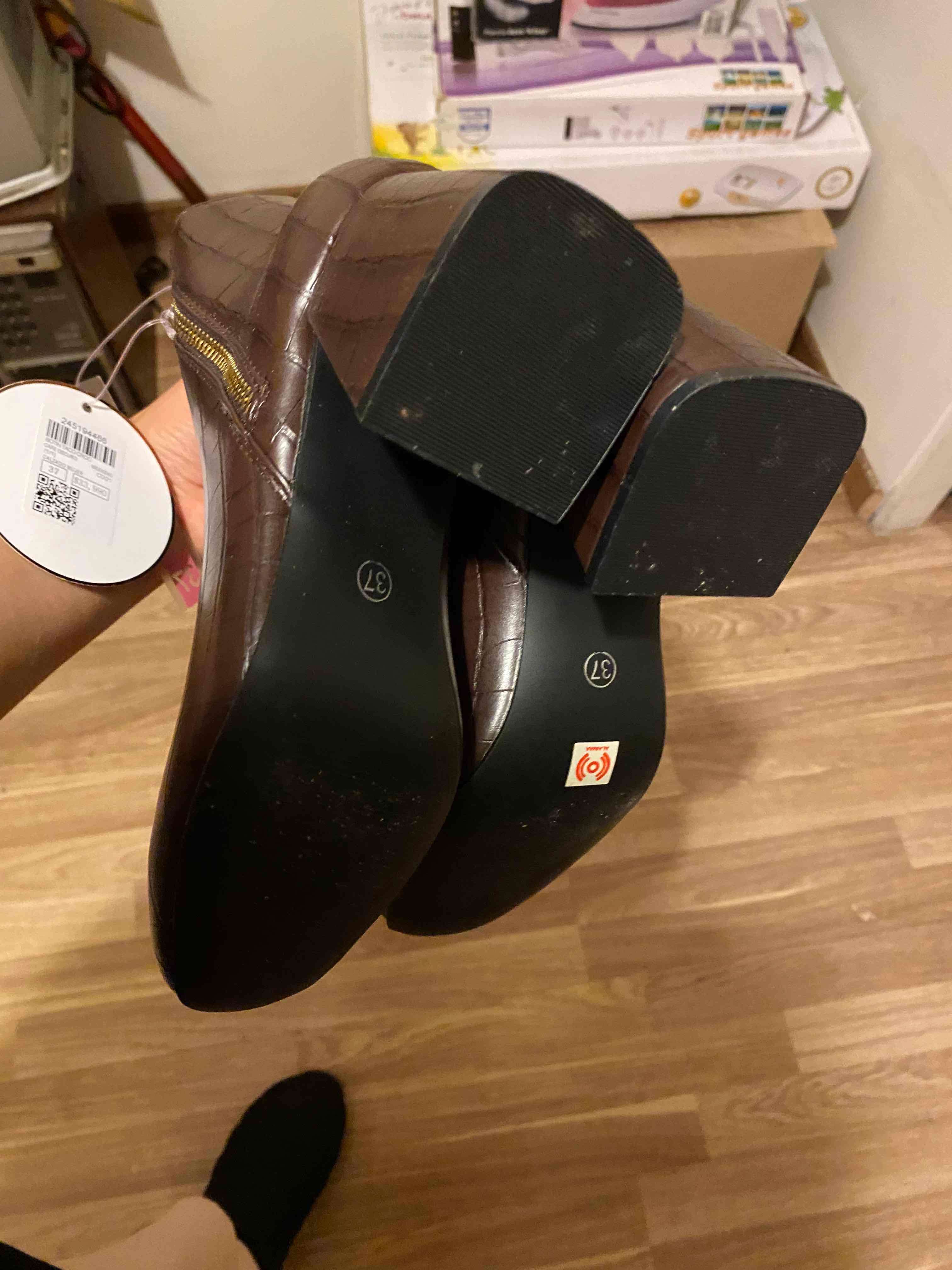 BOTINES CON TACO TALLA 37 WEEKEND ZAPATOS MUJER - miniatura 4