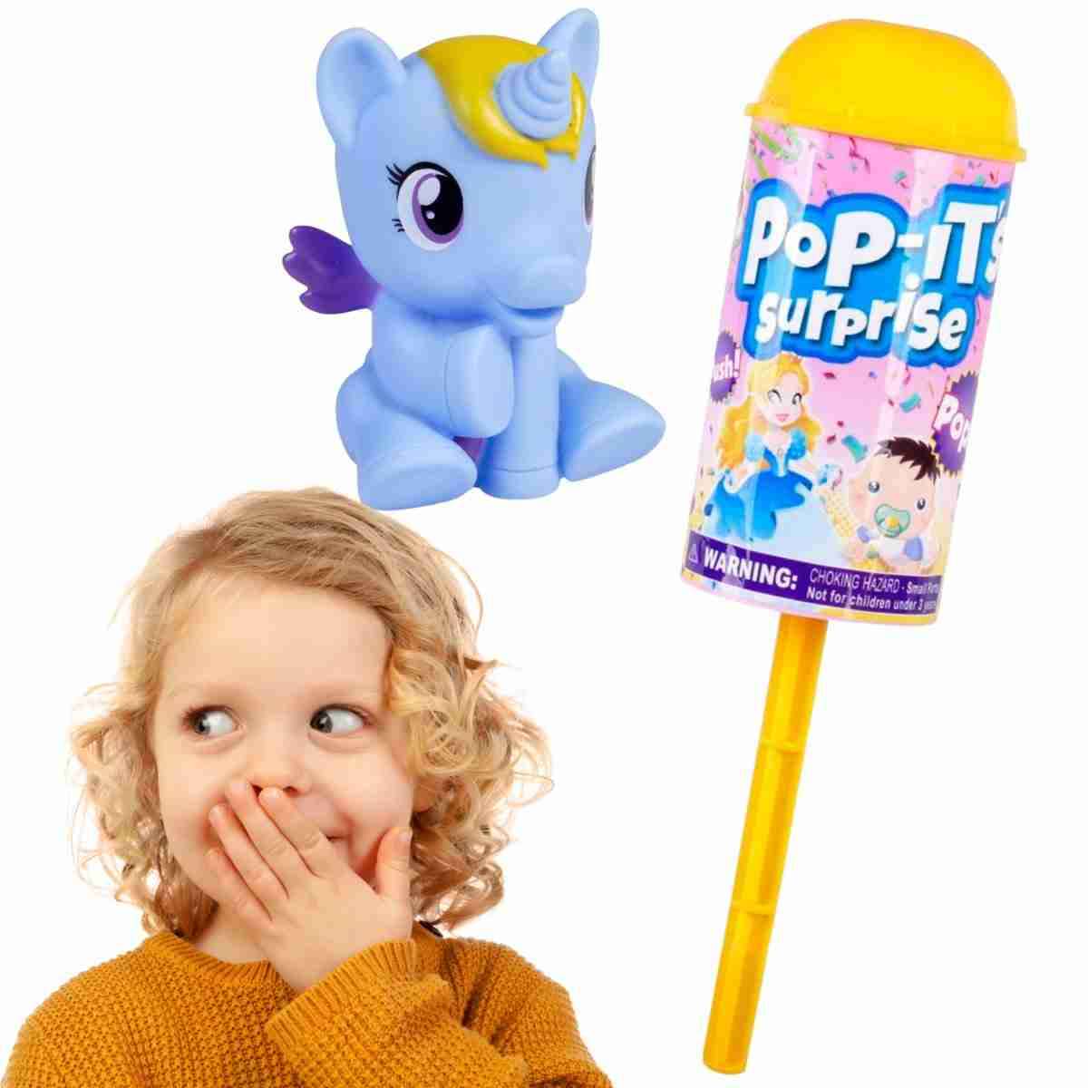 Juguete sorpresa Pop-ITS unicornio - miniatura 1