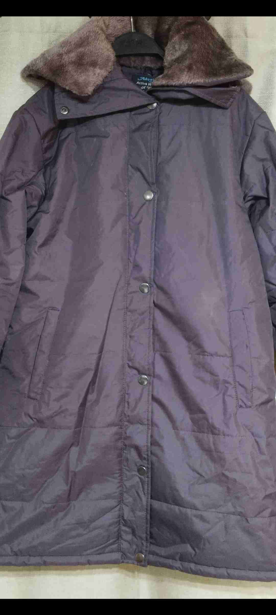 Parka morada desmontable talla S - miniatura 3