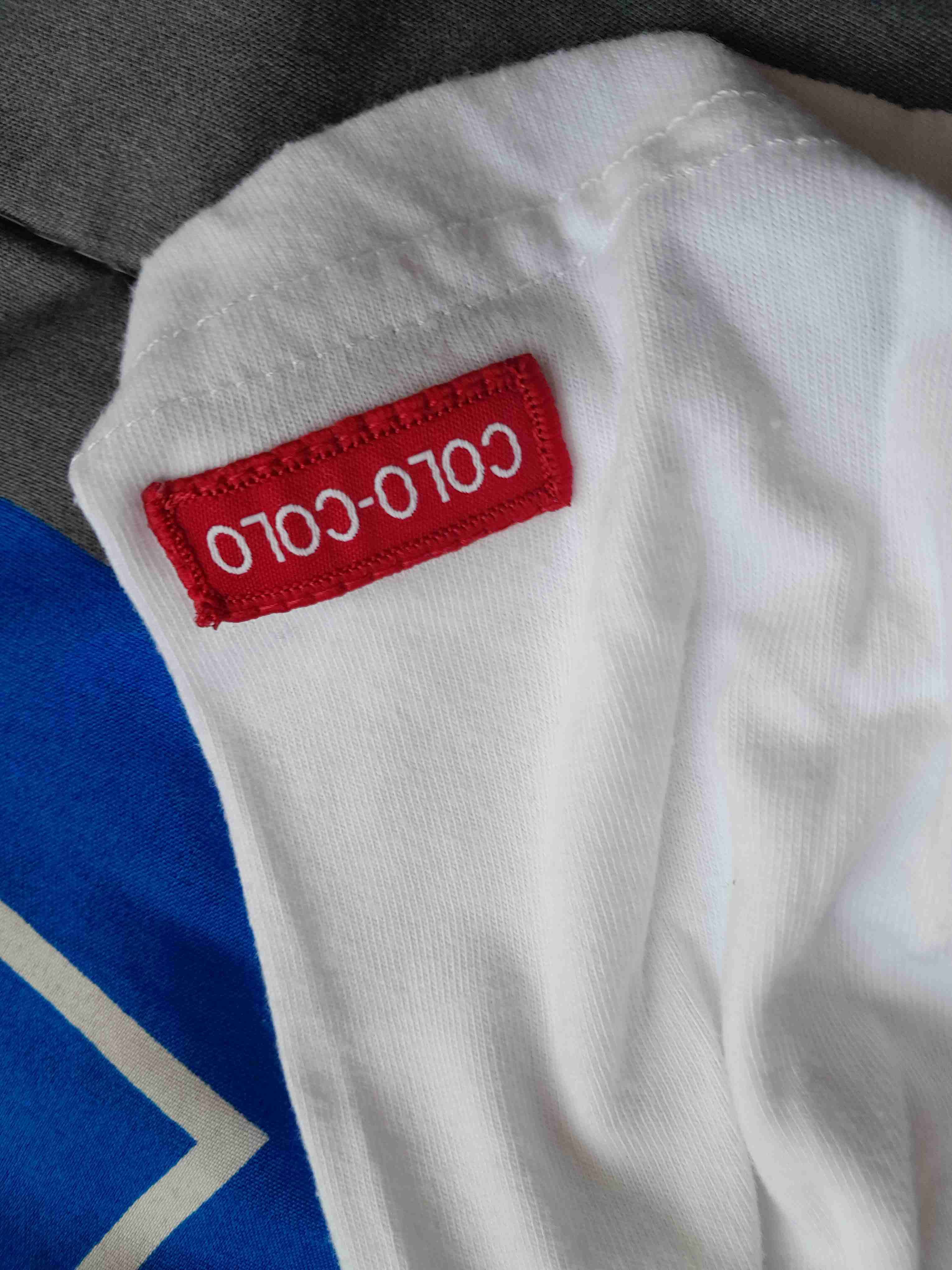 Polera blanca de colo colo - miniatura 4