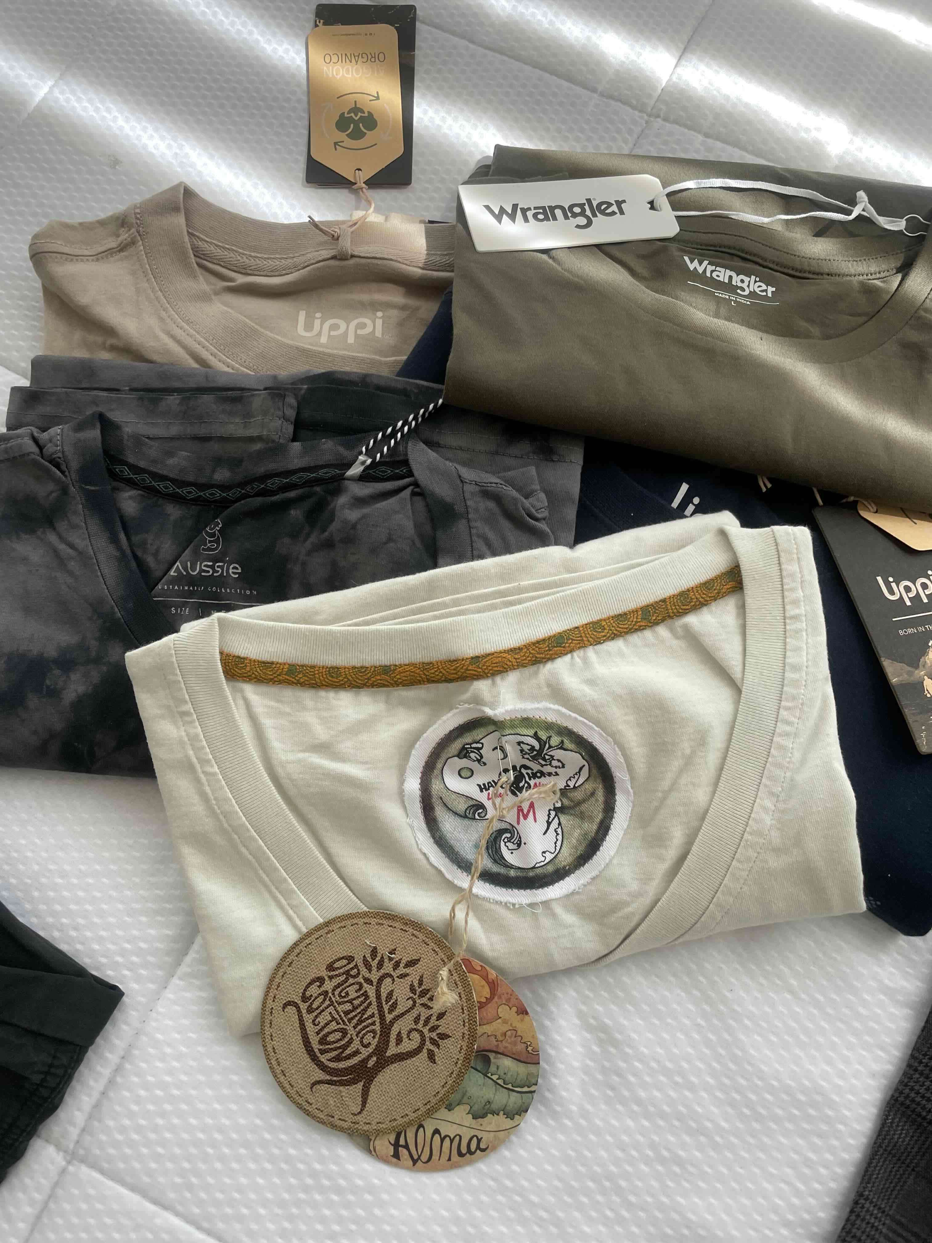 Polera Wrangler verde - miniatura 2