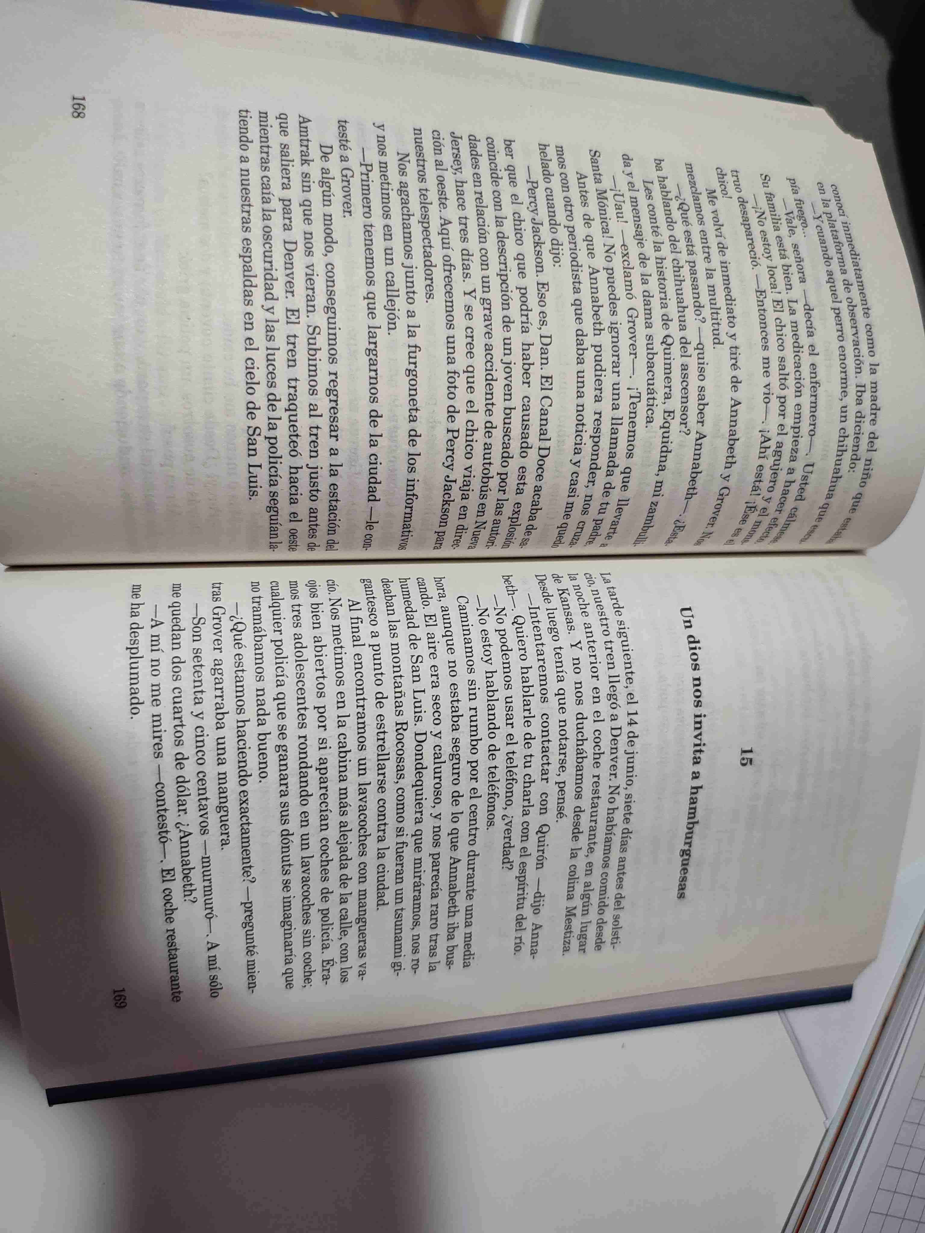 Libro Percy Jackson El ladrón del rayo - miniatura 3