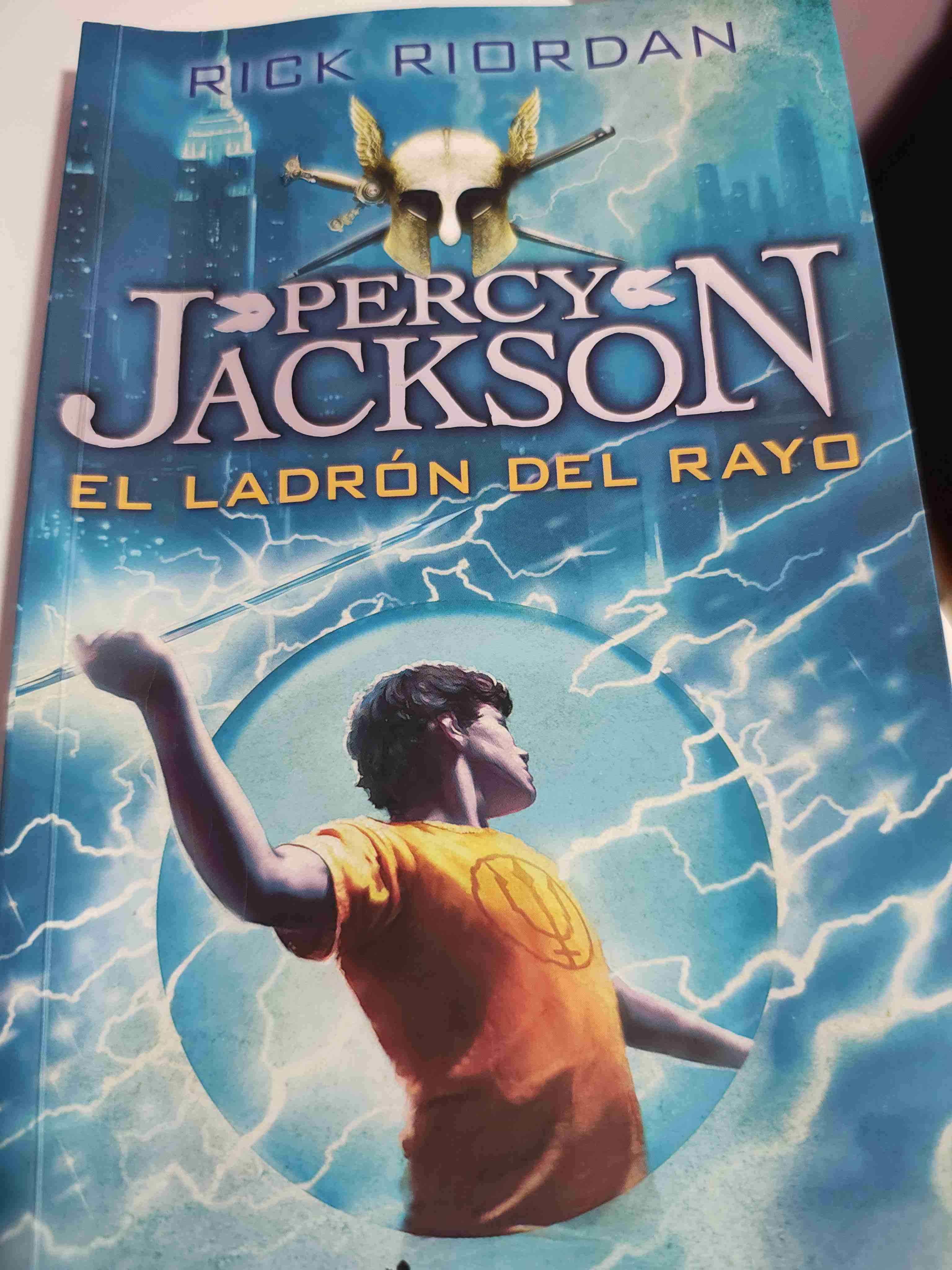 Libro Percy Jackson El ladrón del rayo - miniatura 4