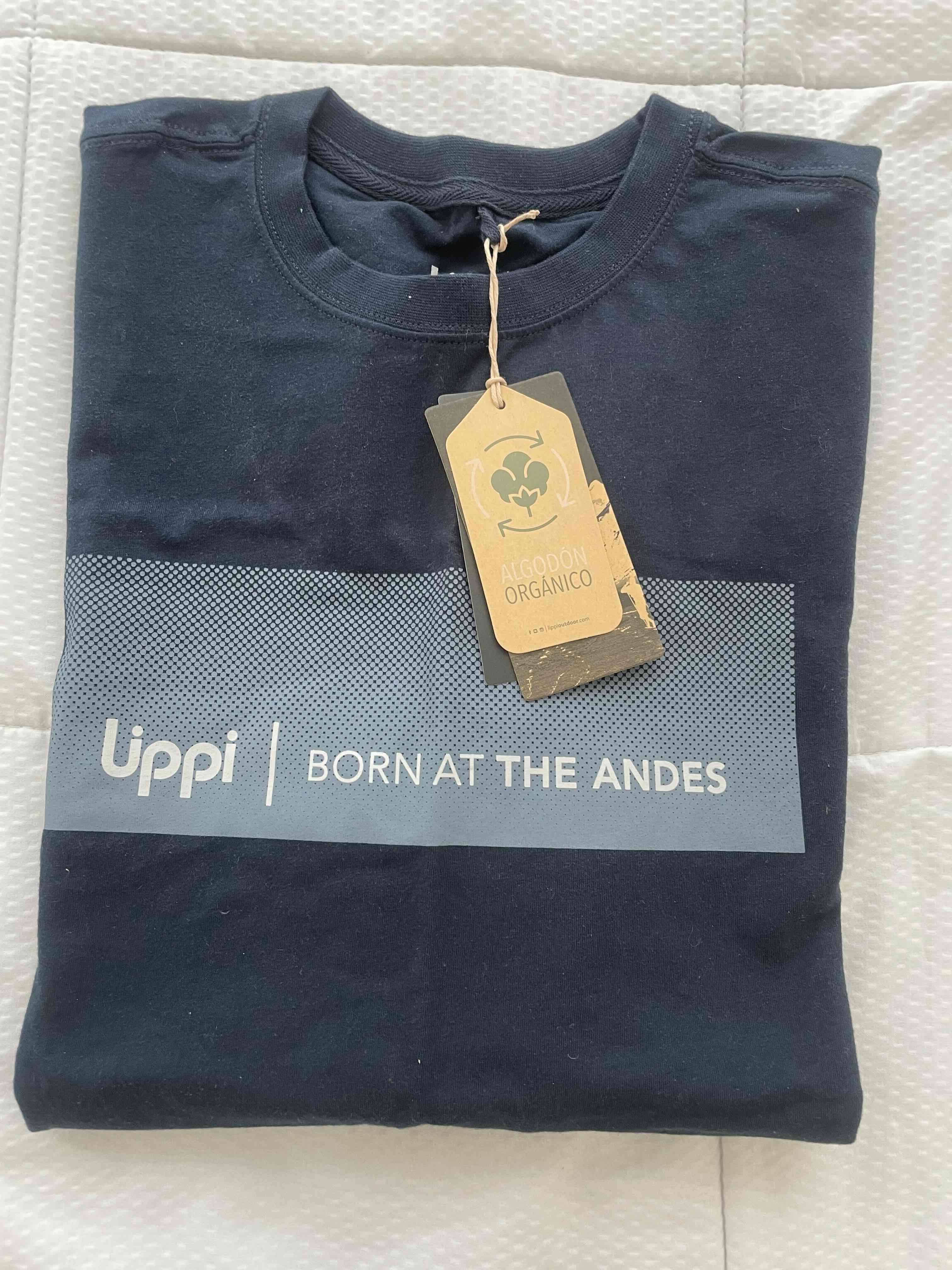 Polera azul algodón hombre - miniatura 1