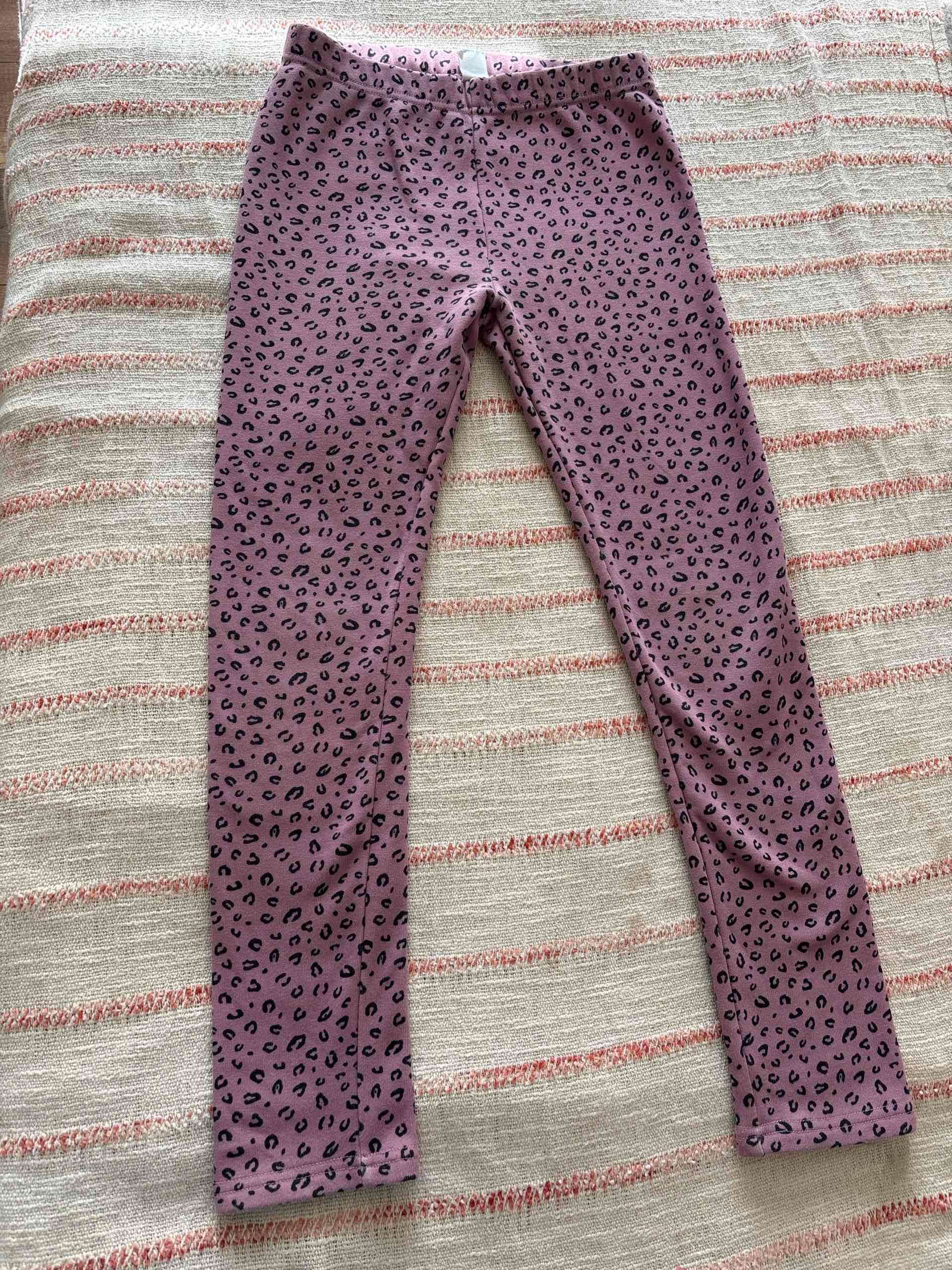 Calzas  con estampado animal print(polar interior)