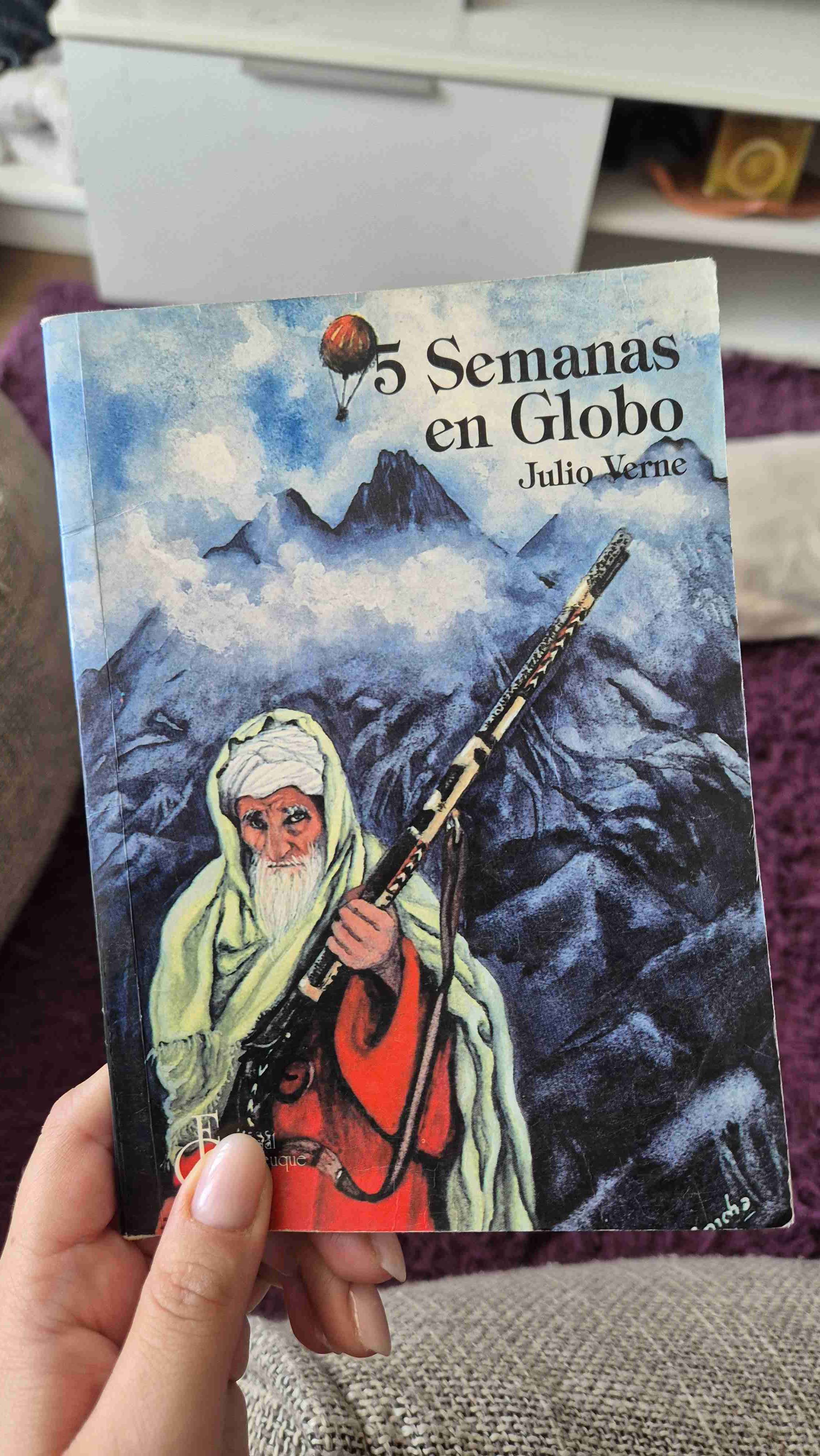 Libro '5 Semanas en Globo' de Julio Verne - miniatura 1