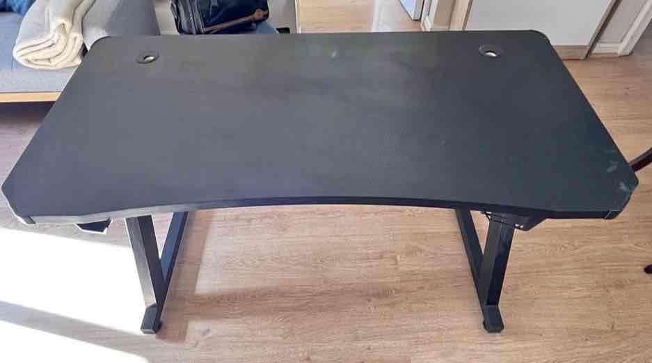 Escritorio negro grande Gamer Z - miniatura 1