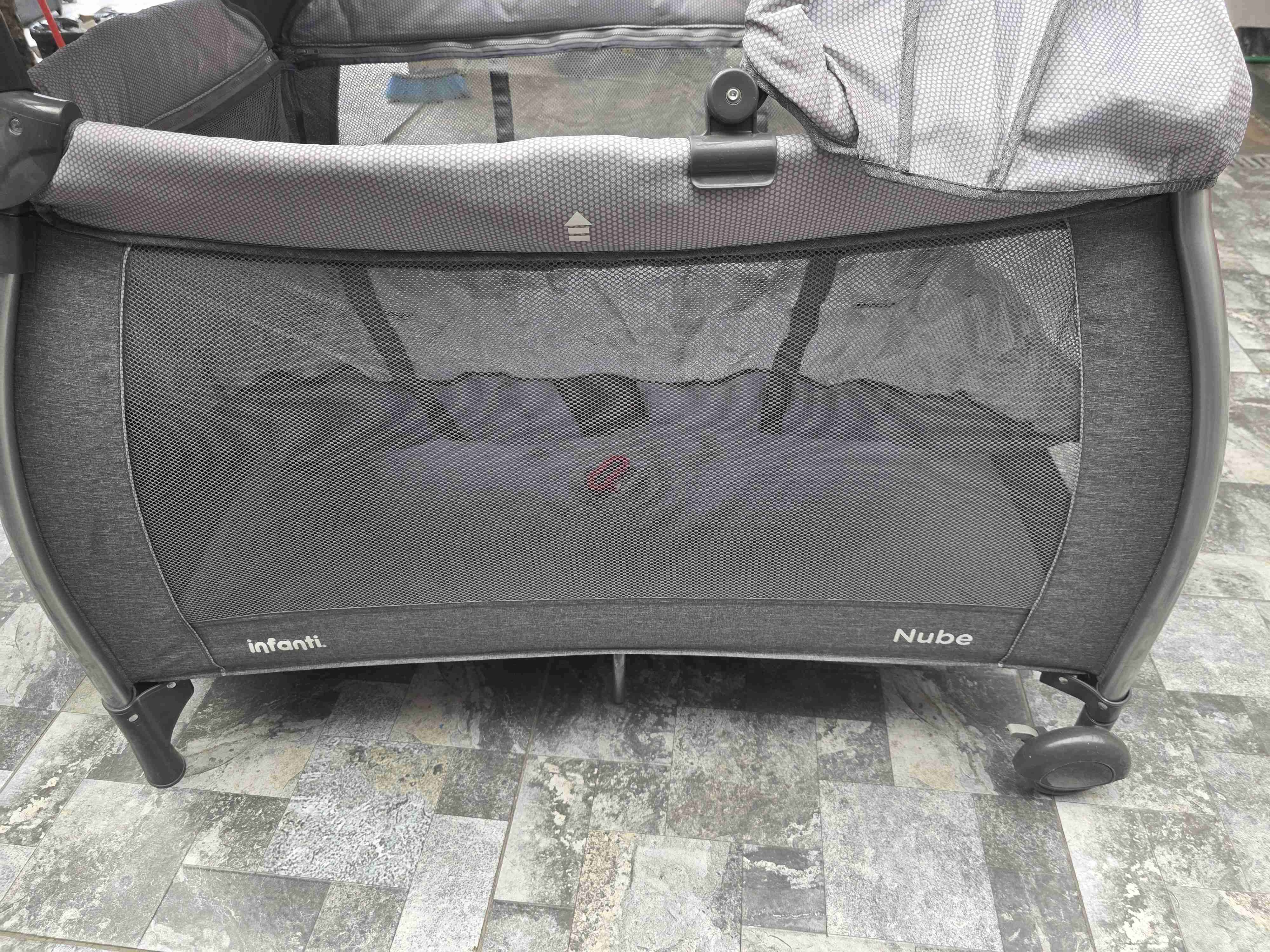 Cuna corral Infanti Nube gris - miniatura 1