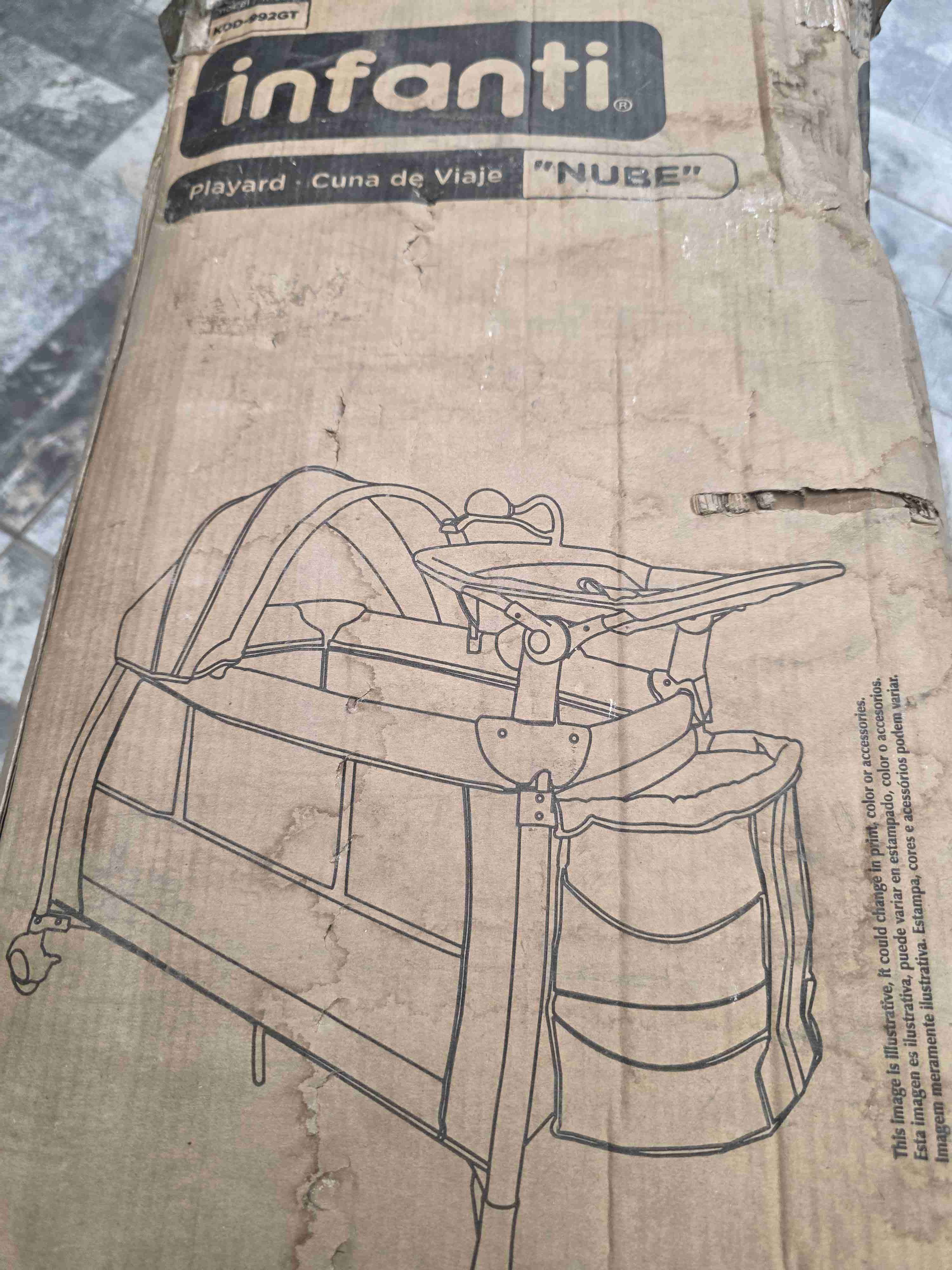 Cuna corral Infanti Nube gris - miniatura 5