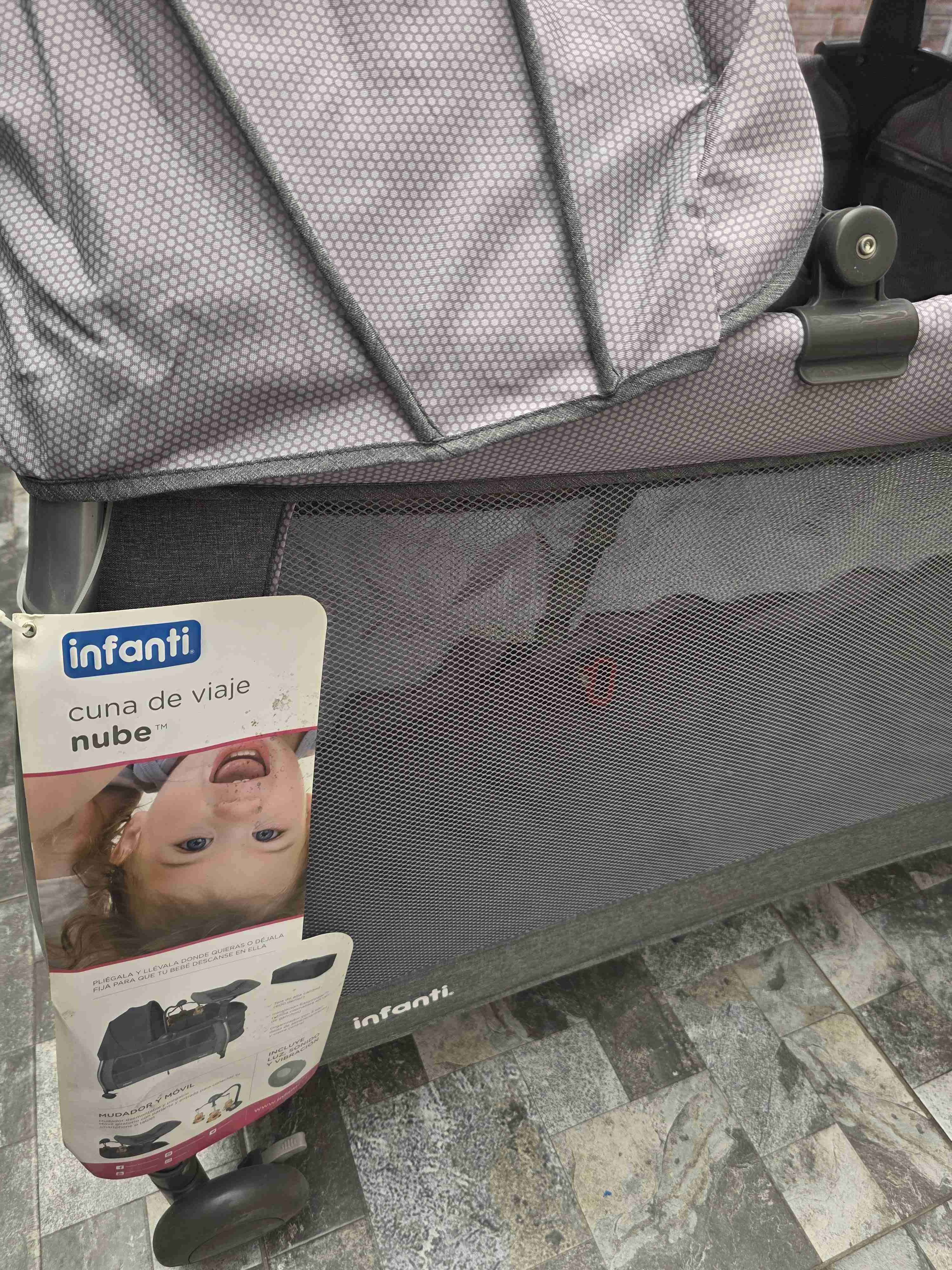 Cuna corral Infanti Nube gris - miniatura 6