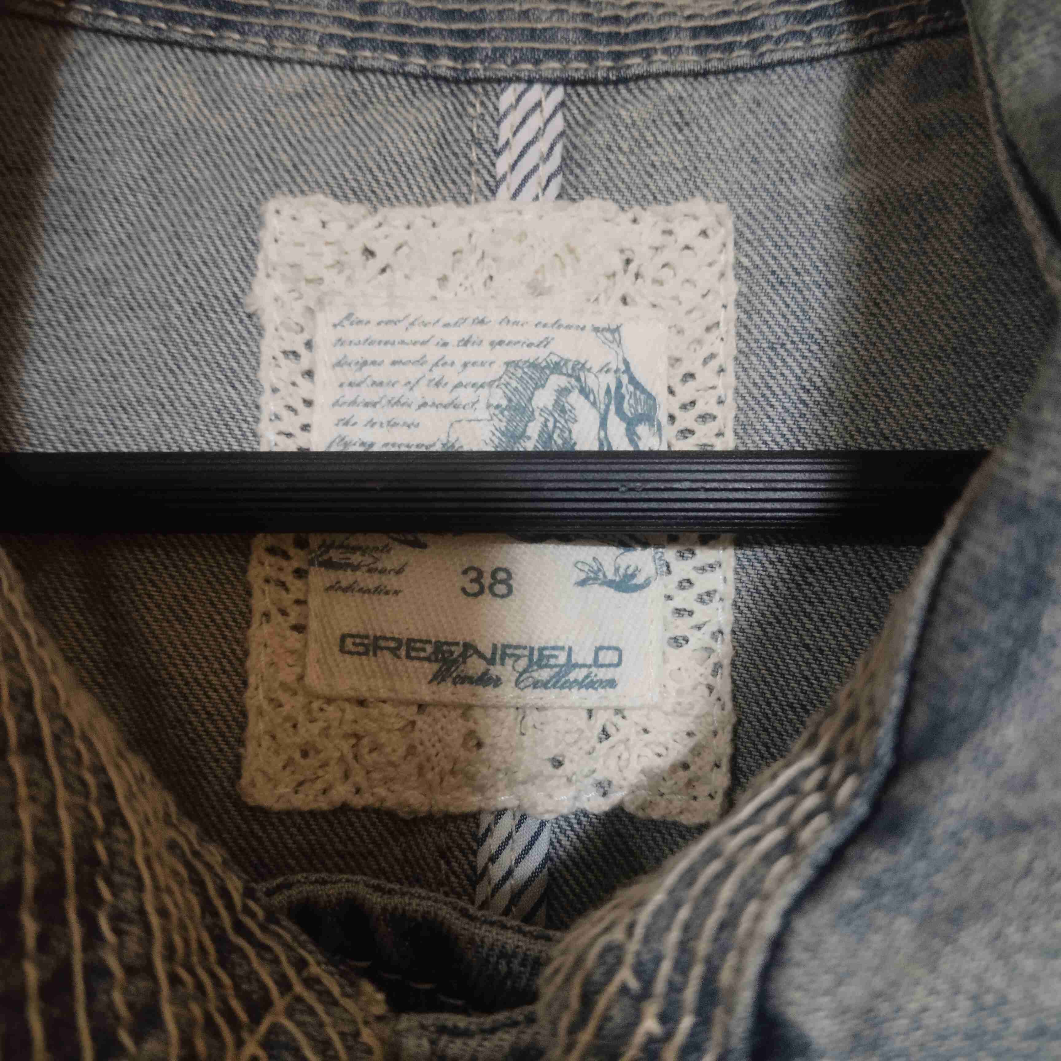 Chaqueta de mezclilla azul - miniatura 3