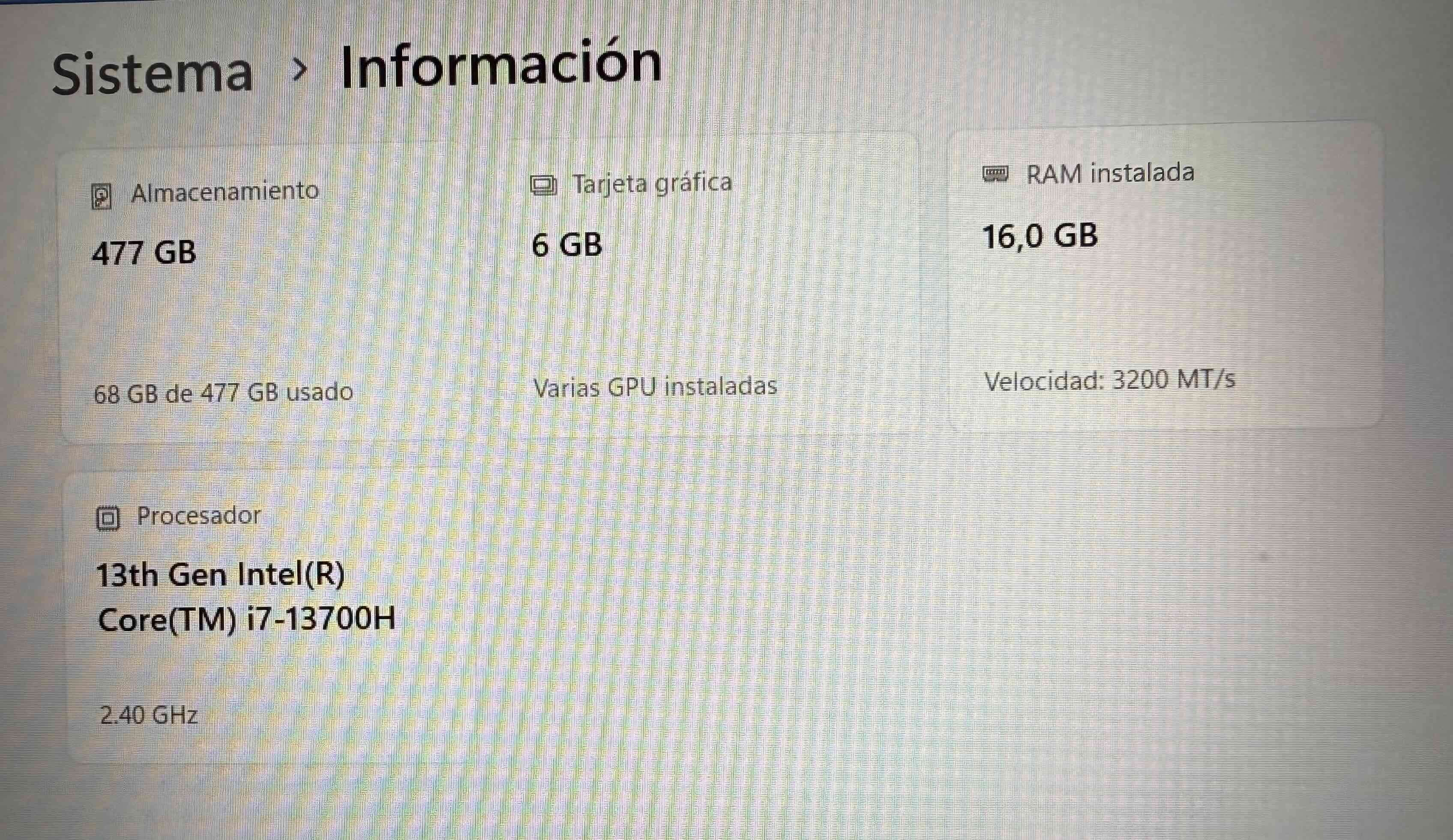 HP Victus i7, RTX 4050, 16gb RAM - miniatura 4