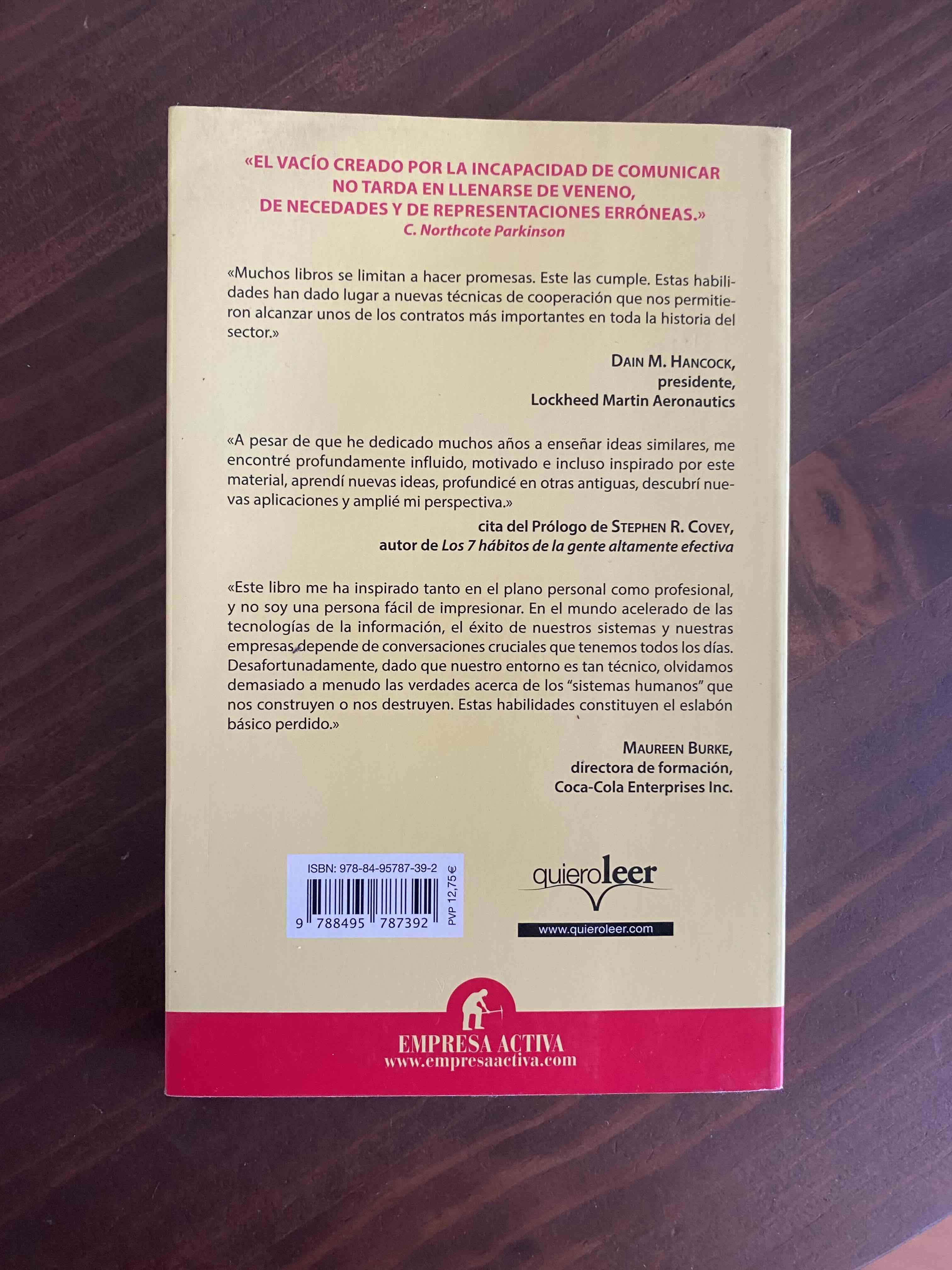 Libro Conversaciones Cruciales - miniatura 2