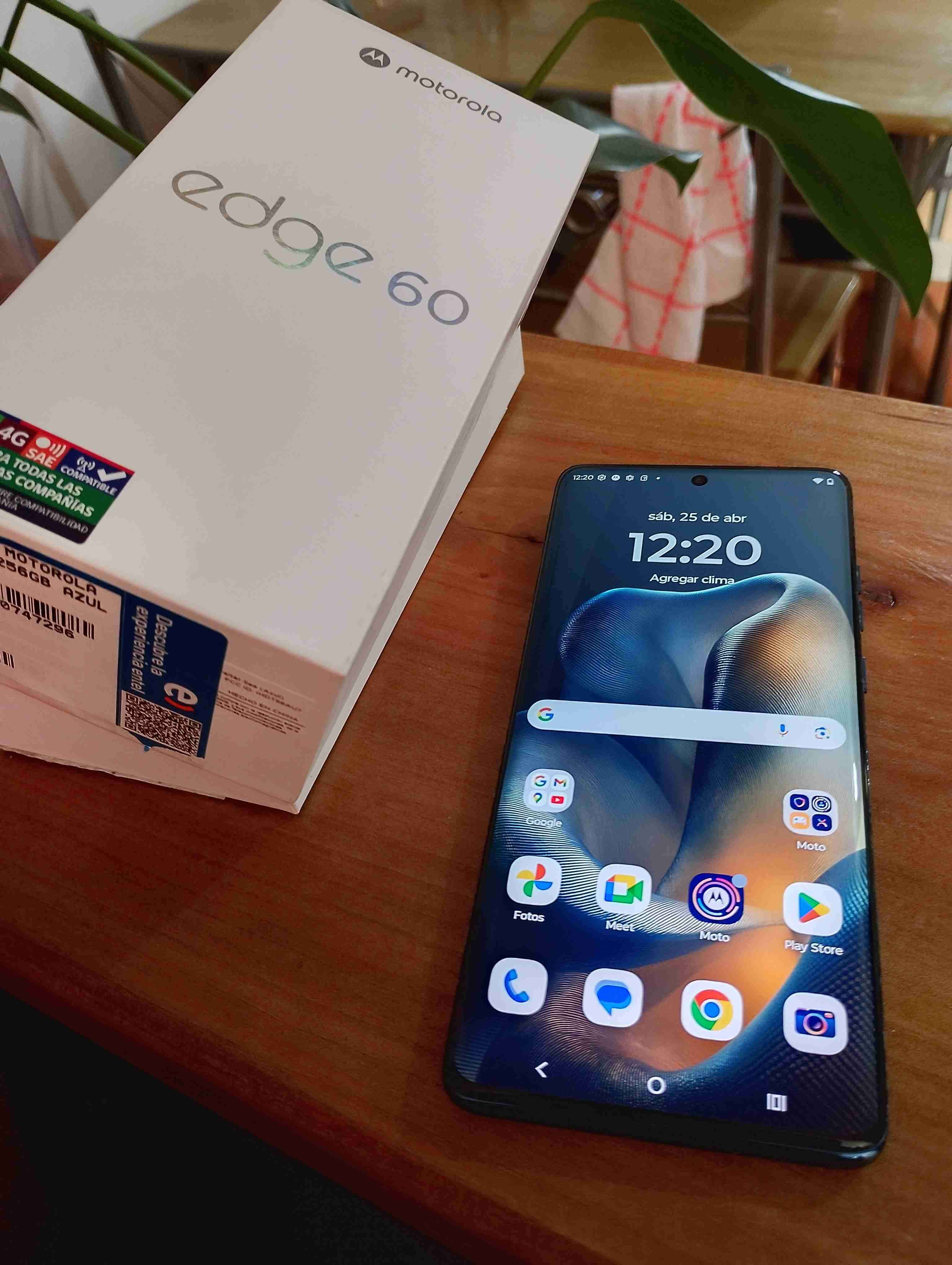 Motorola Edge 60 azul 256 GB - miniatura 1