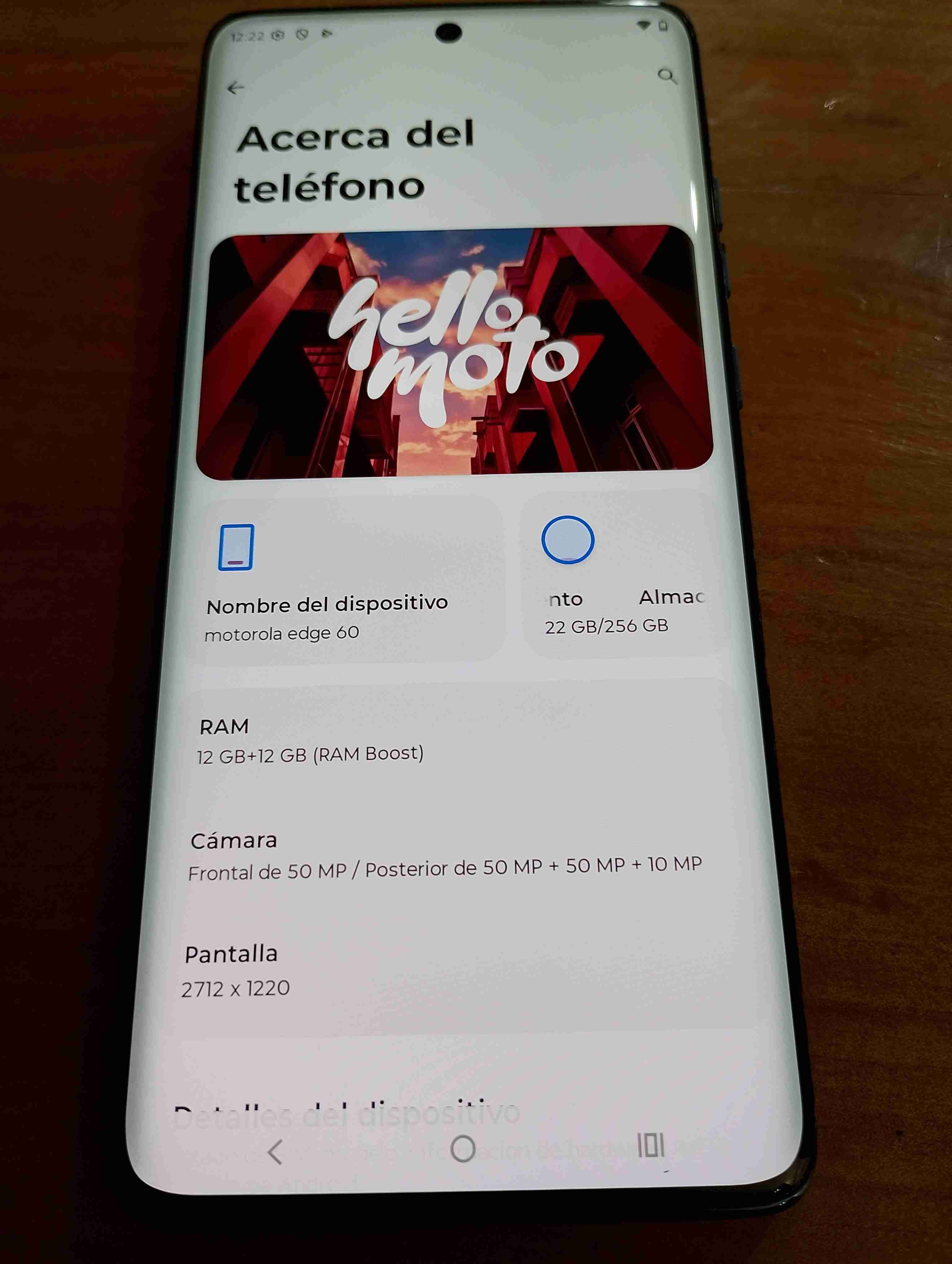 Motorola Edge 60 azul 256 GB - miniatura 2