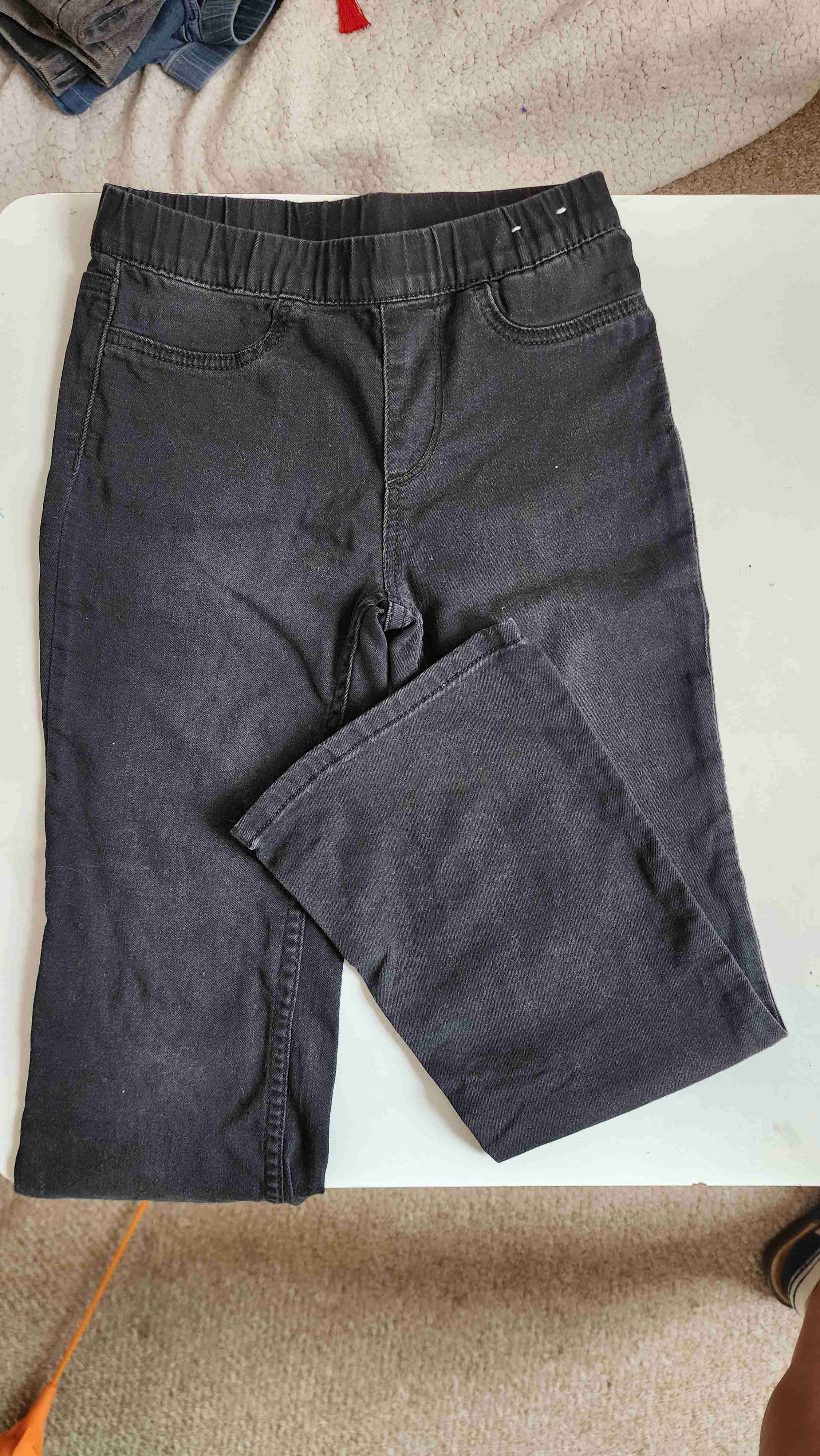 Lote de 3 jeans elasticados talla 6-7 niña H&M - miniatura 4