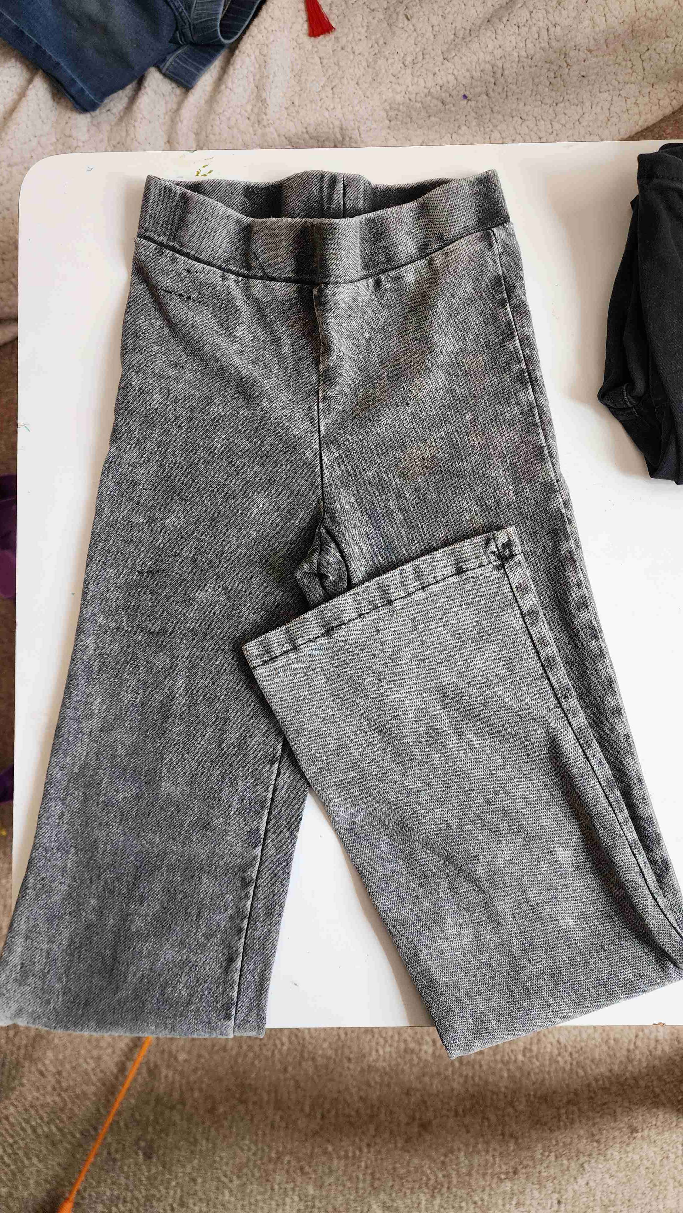 Lote de 3 jeans elasticados talla 6-7 niña H&M - miniatura 5