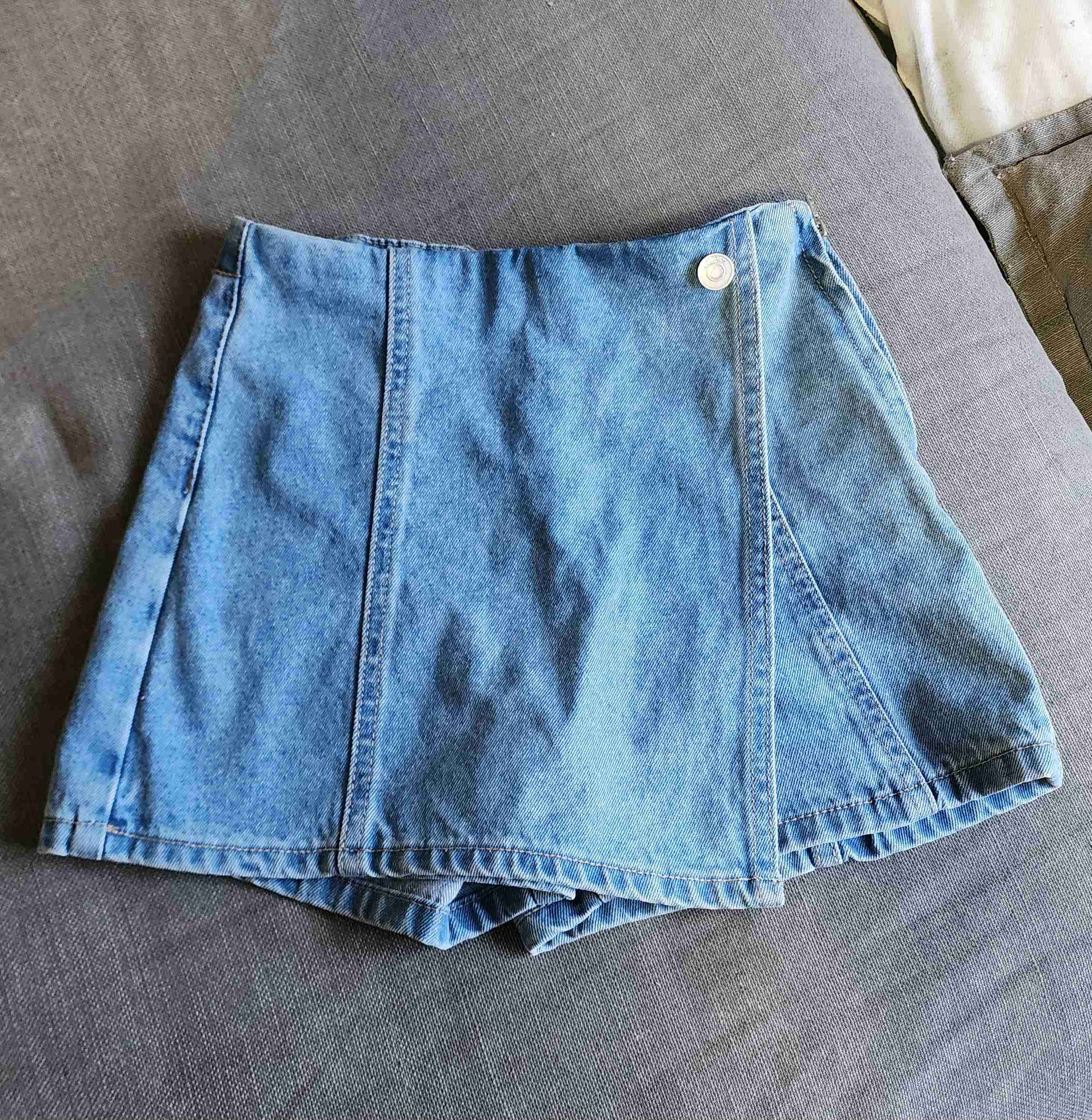 Shorts niña de mezclilla talla 8 Colloky - miniatura 1