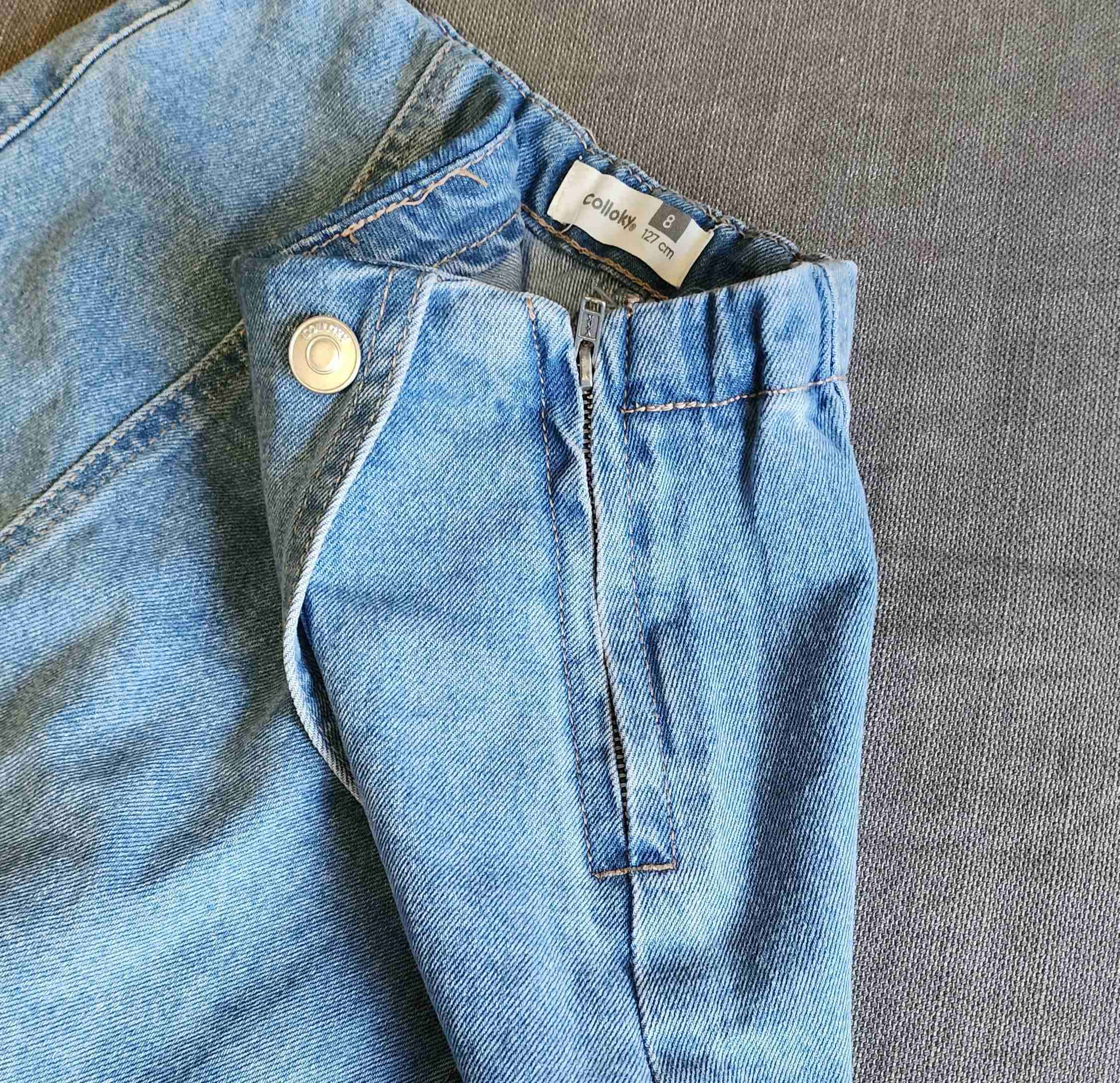 Shorts niña de mezclilla talla 8 Colloky - miniatura 3