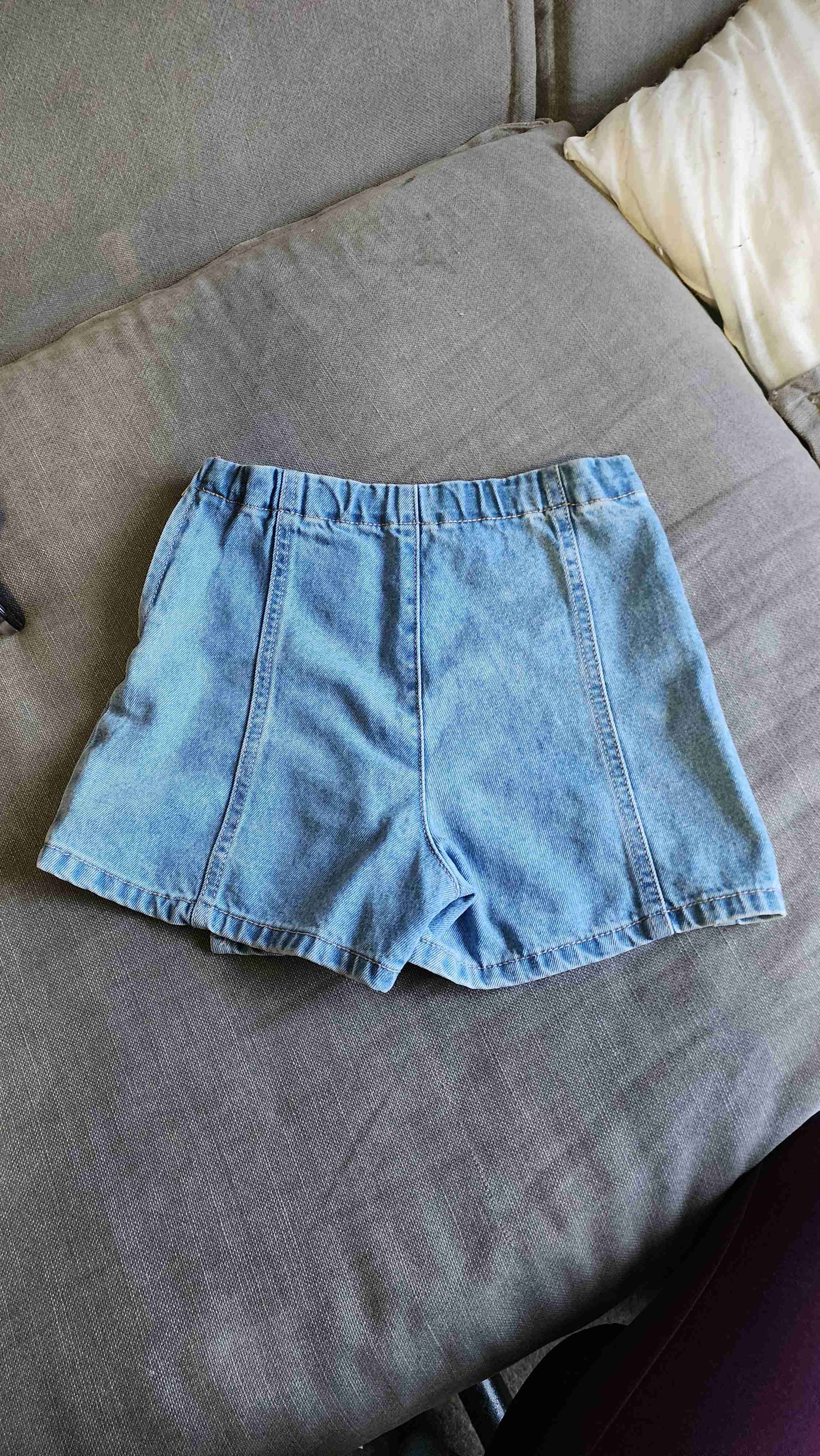 Shorts niña de mezclilla talla 8 Colloky - miniatura 4