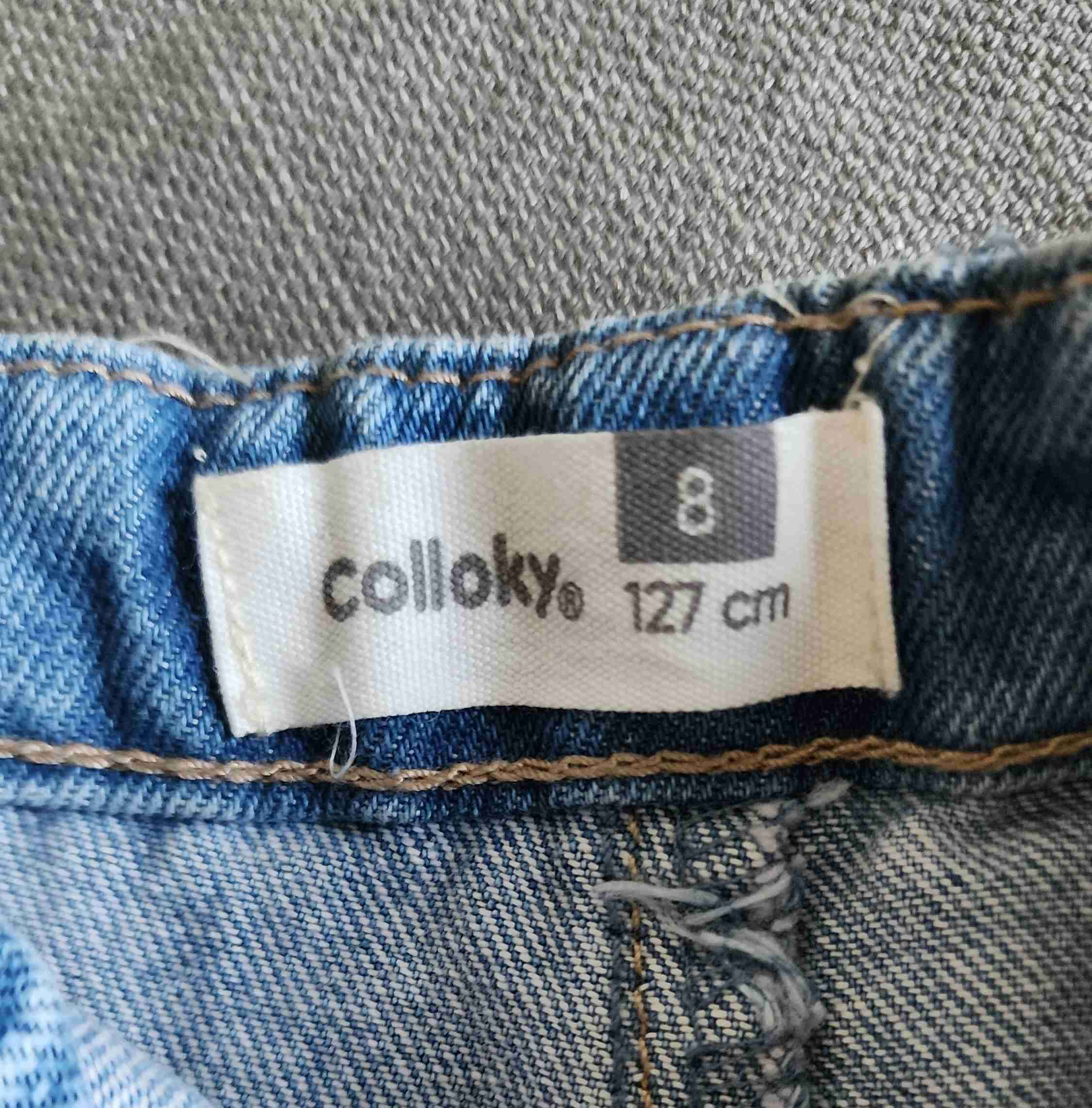 Shorts niña de mezclilla talla 8 Colloky - miniatura 5