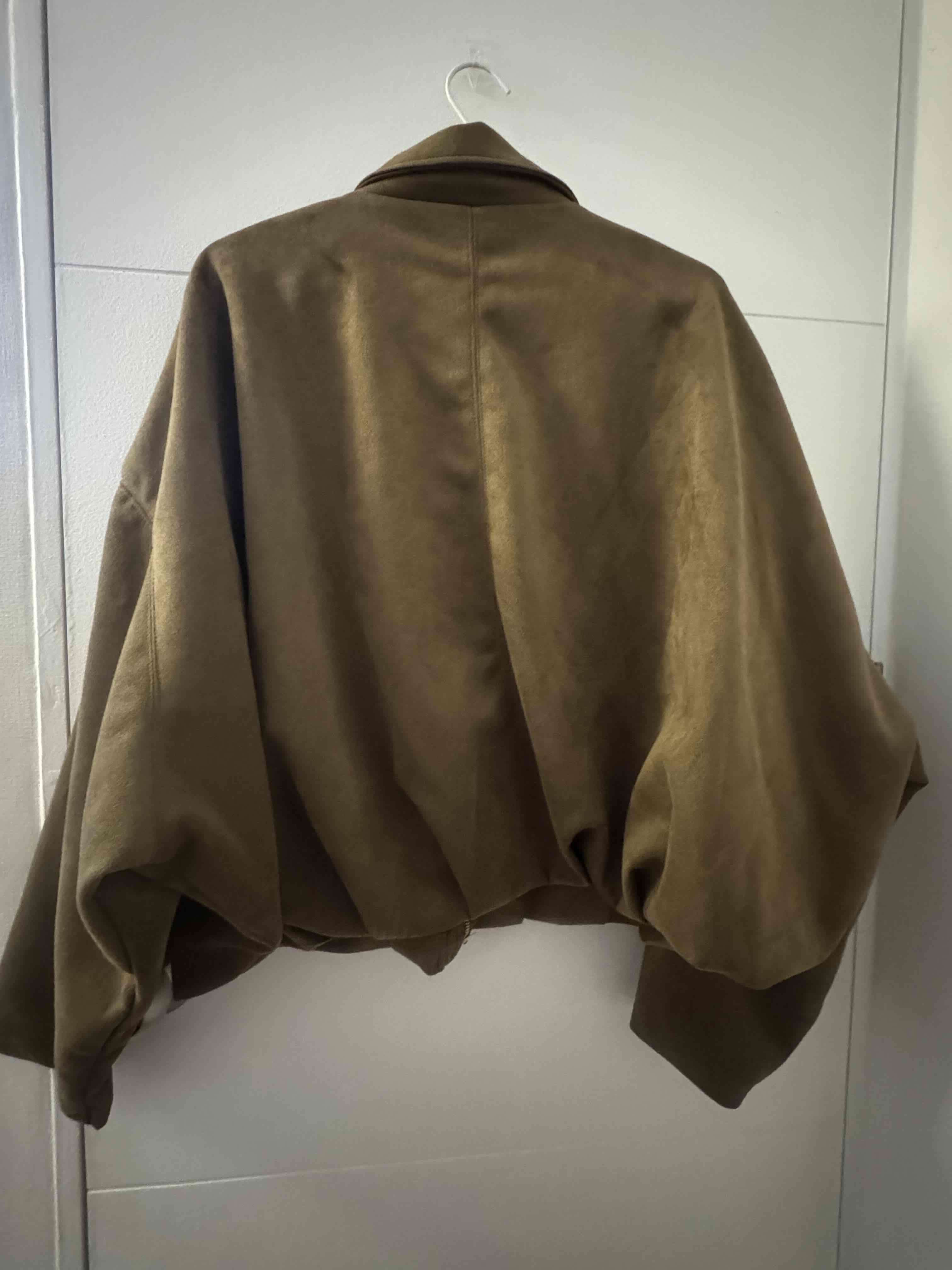 Chaqueta oversize marrón - miniatura 1