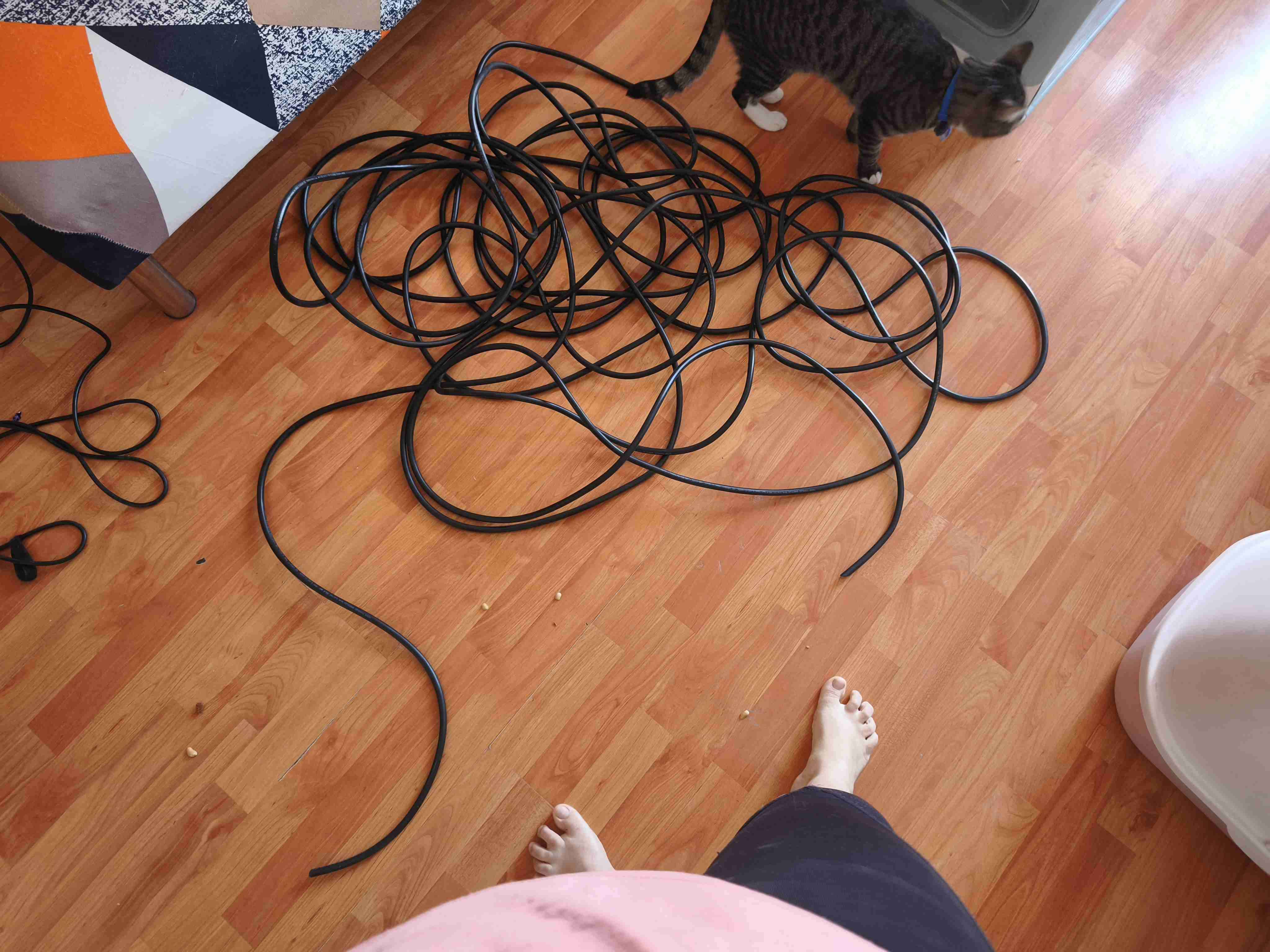 Cable eléctrico de goma - miniatura 2