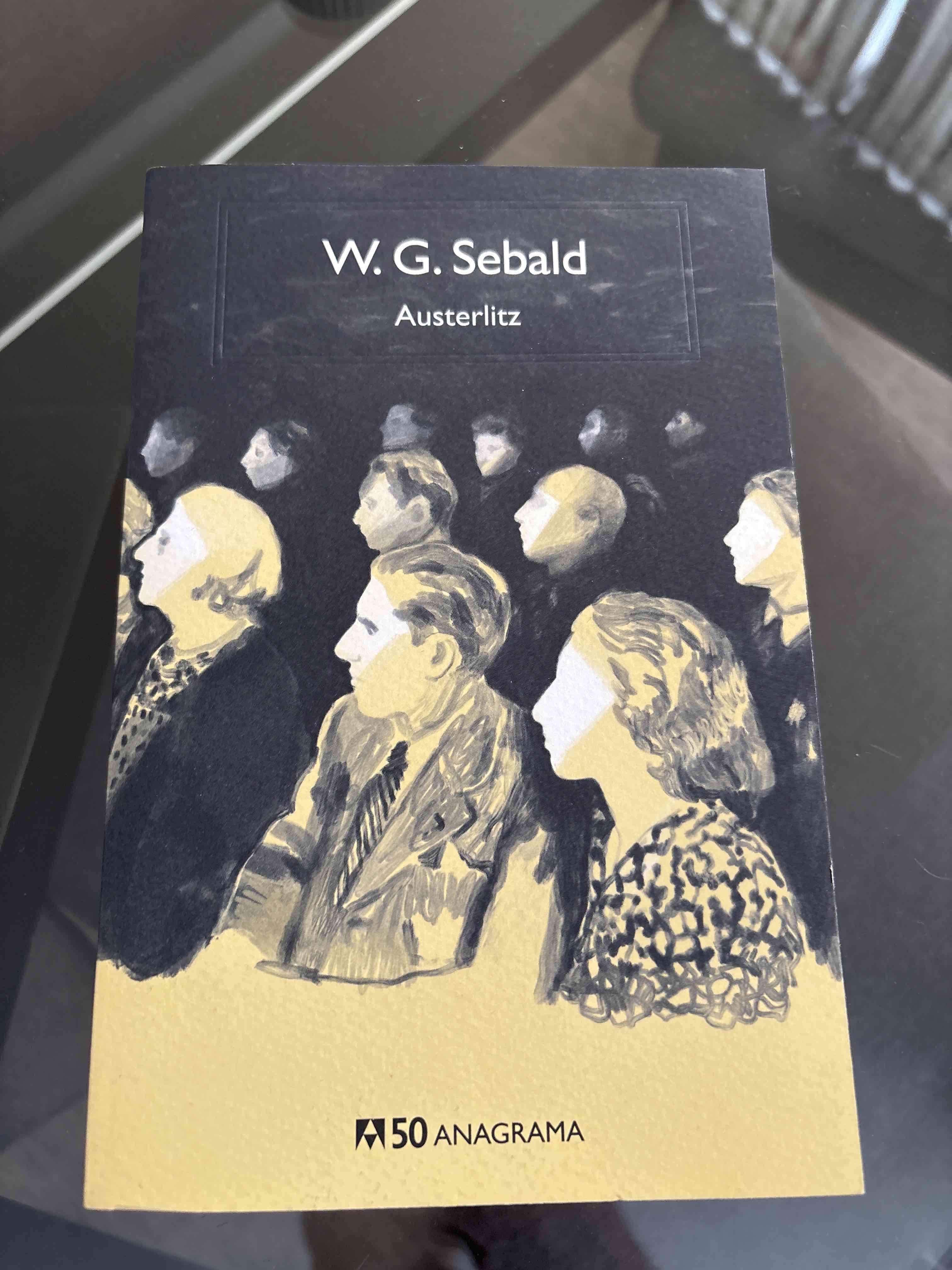 Libro Austerlitz de W. G. Sebald
