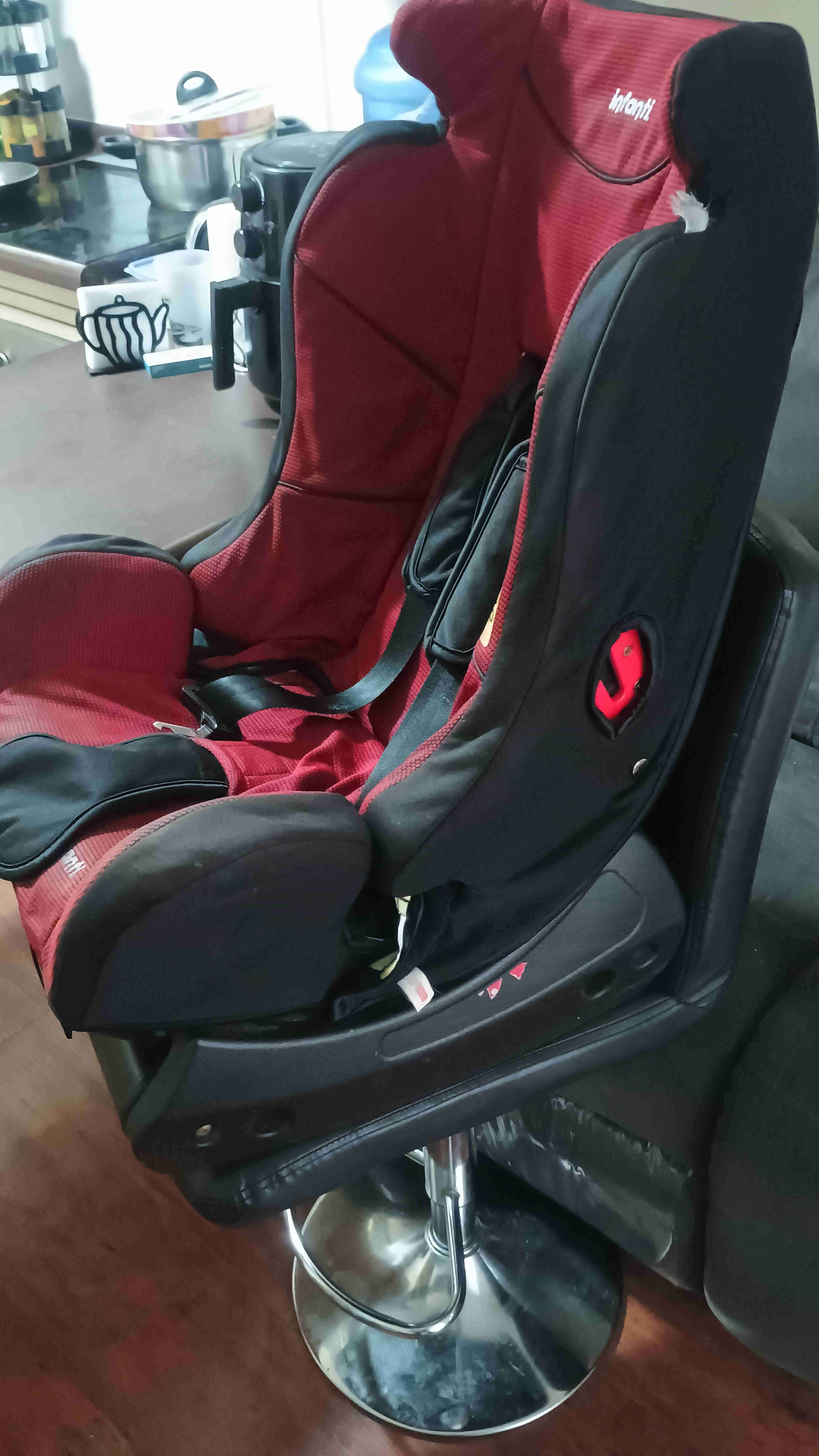 Silla de auto Infanti roja - miniatura 2