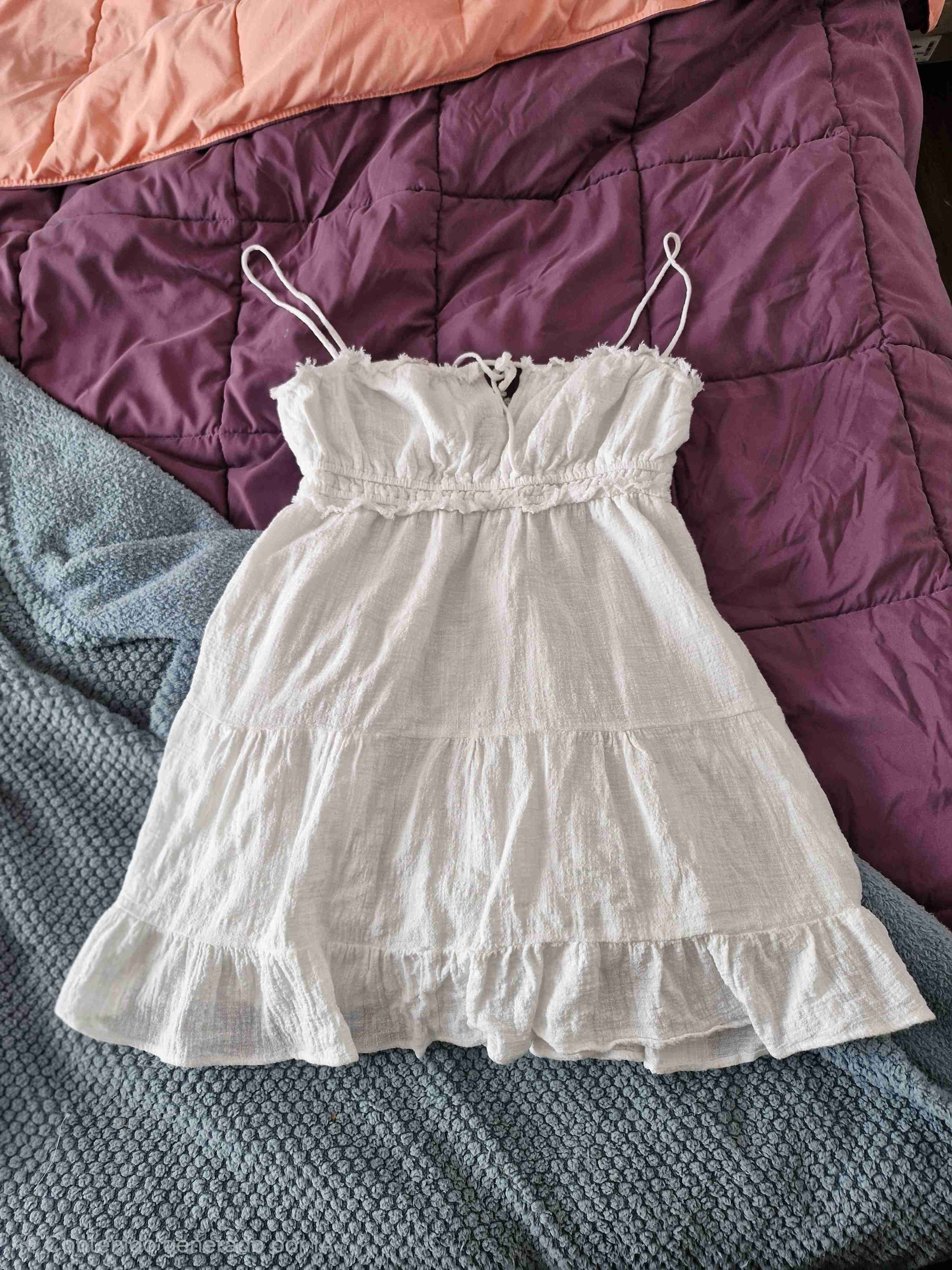 Vestido blanco corto Index - miniatura 3