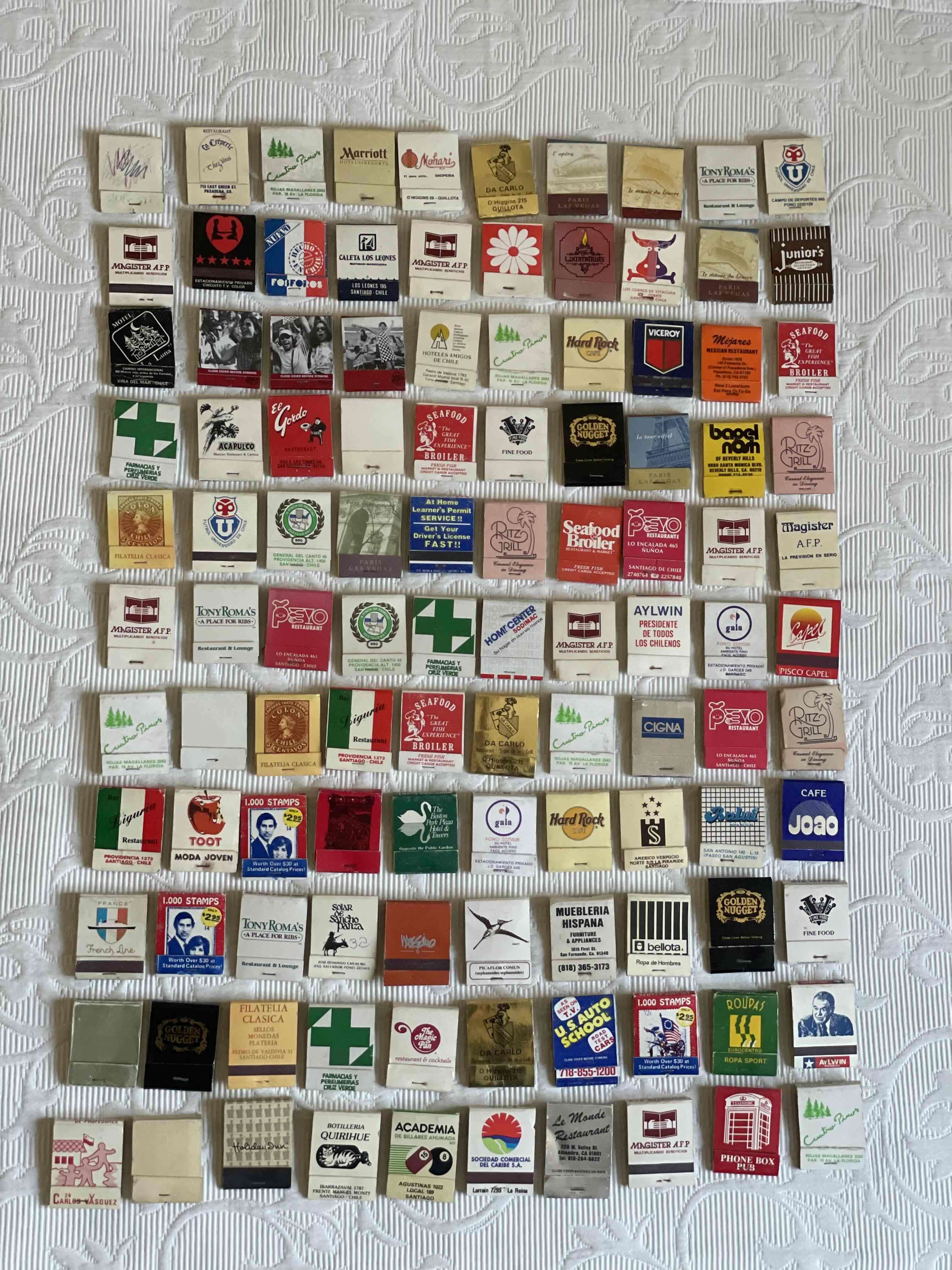 Colección de cajas de fósforos vintage - miniatura 1