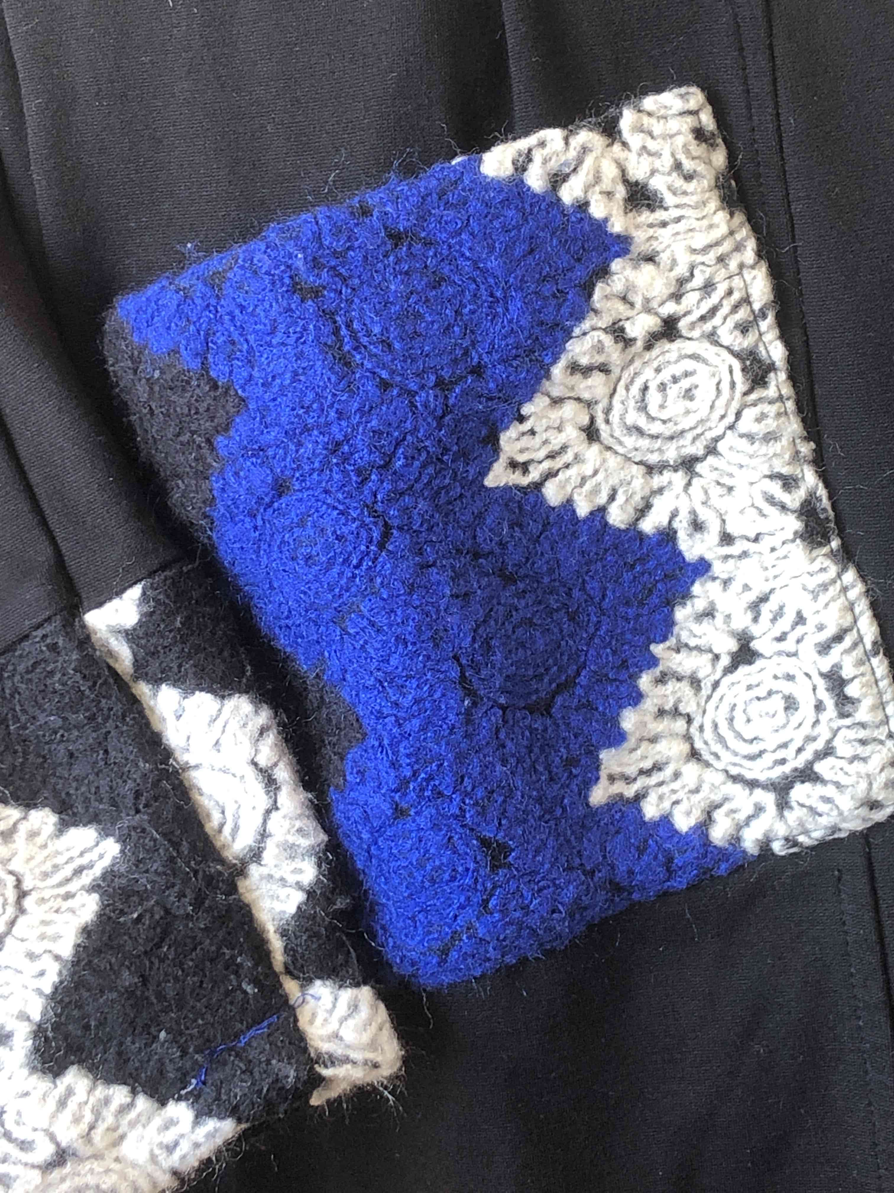 Abrigo negro Matthew talla L - miniatura 2