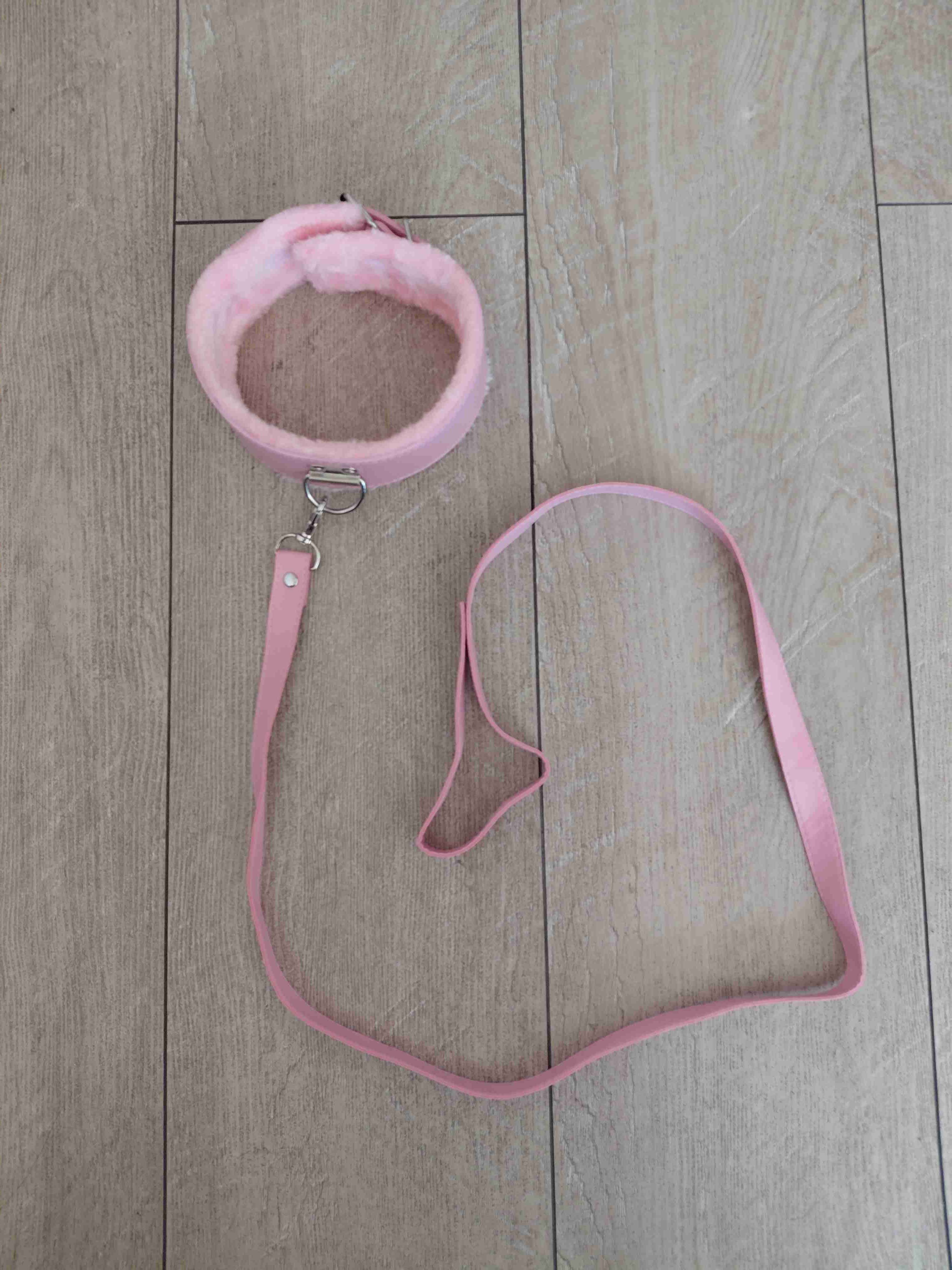 Set de accesorios BDSM rosa - miniatura 2