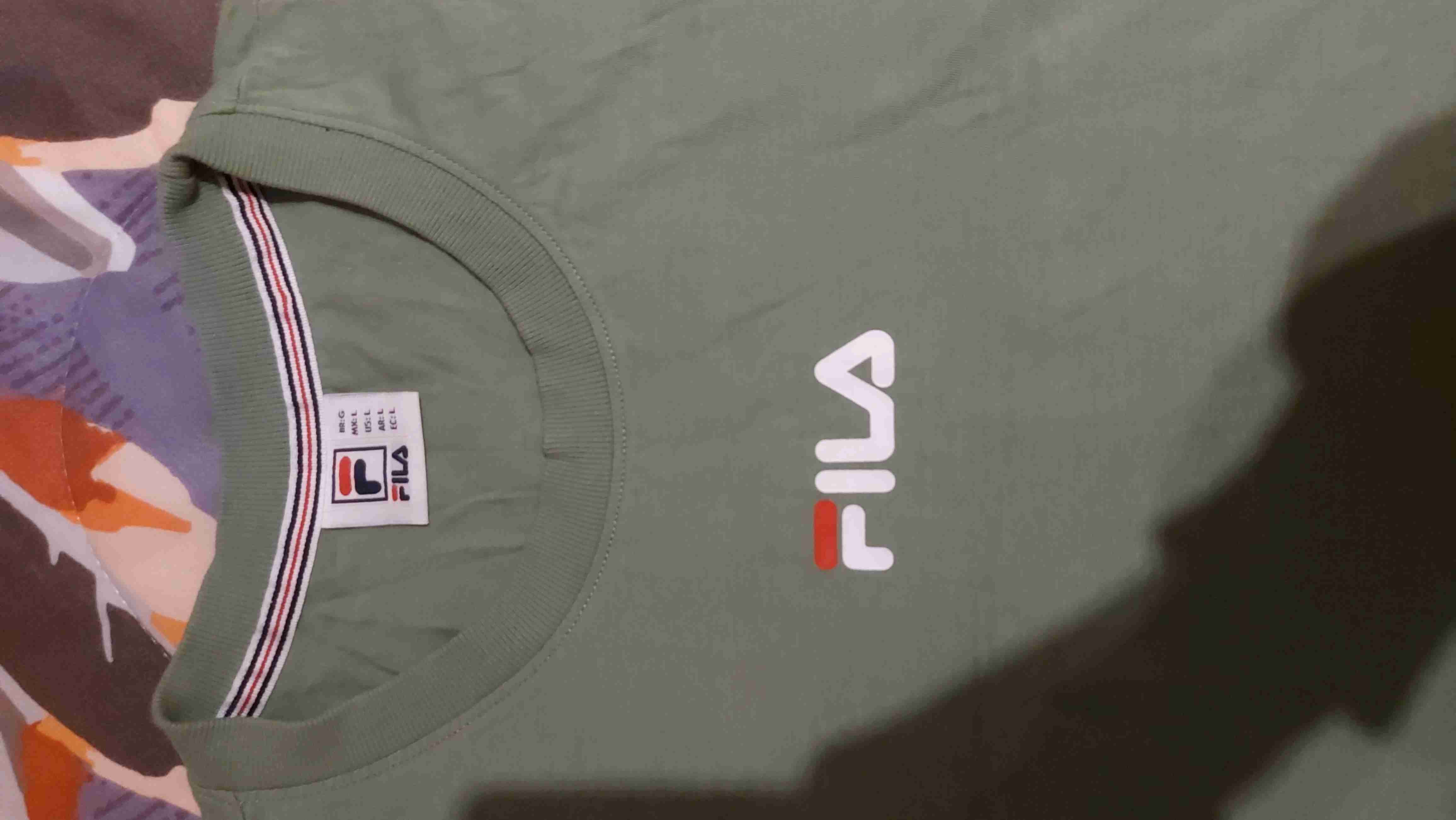 Crop top verde Fila - miniatura 2