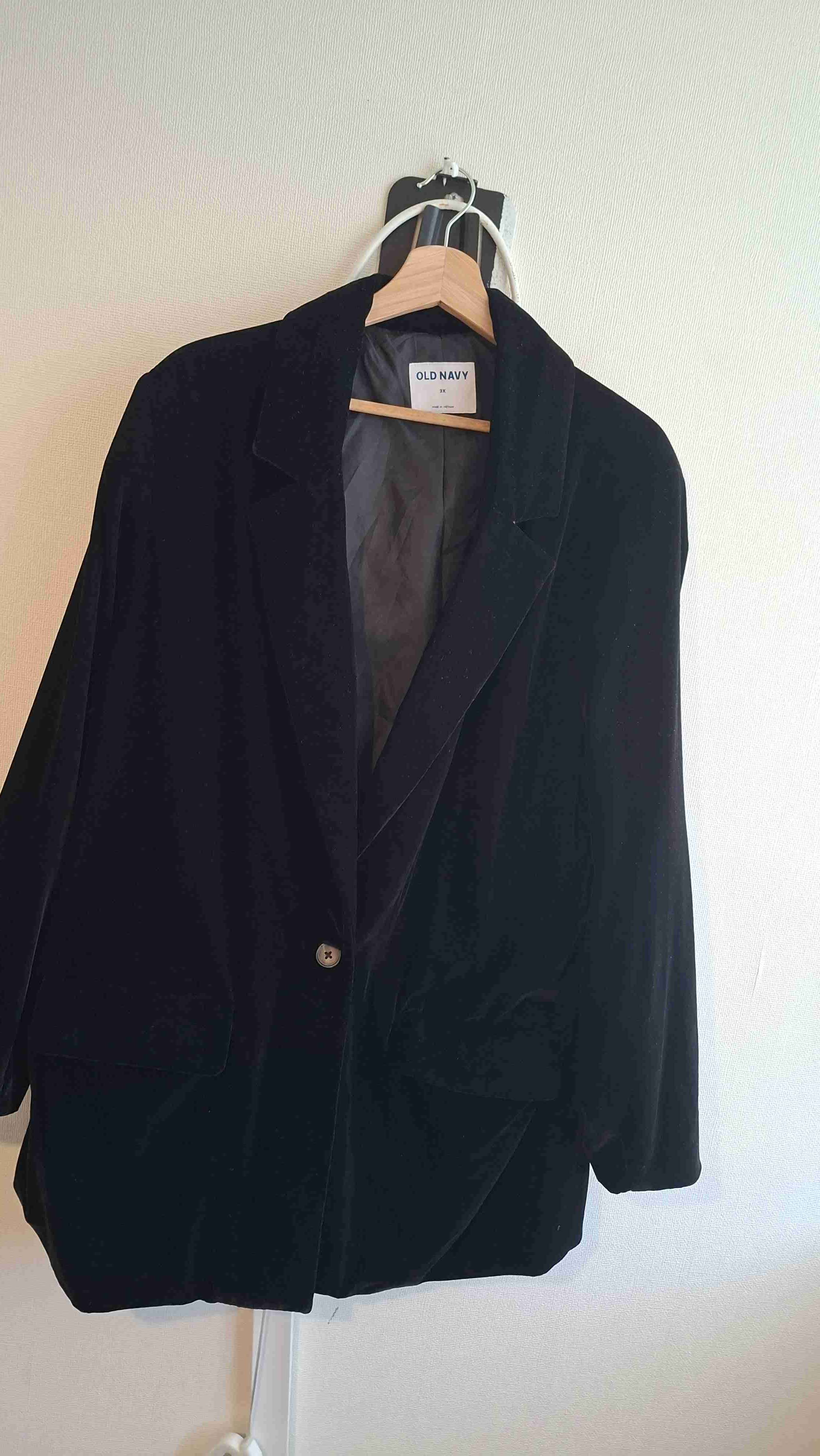 Blazer negro Old Navy 3X - miniatura 2
