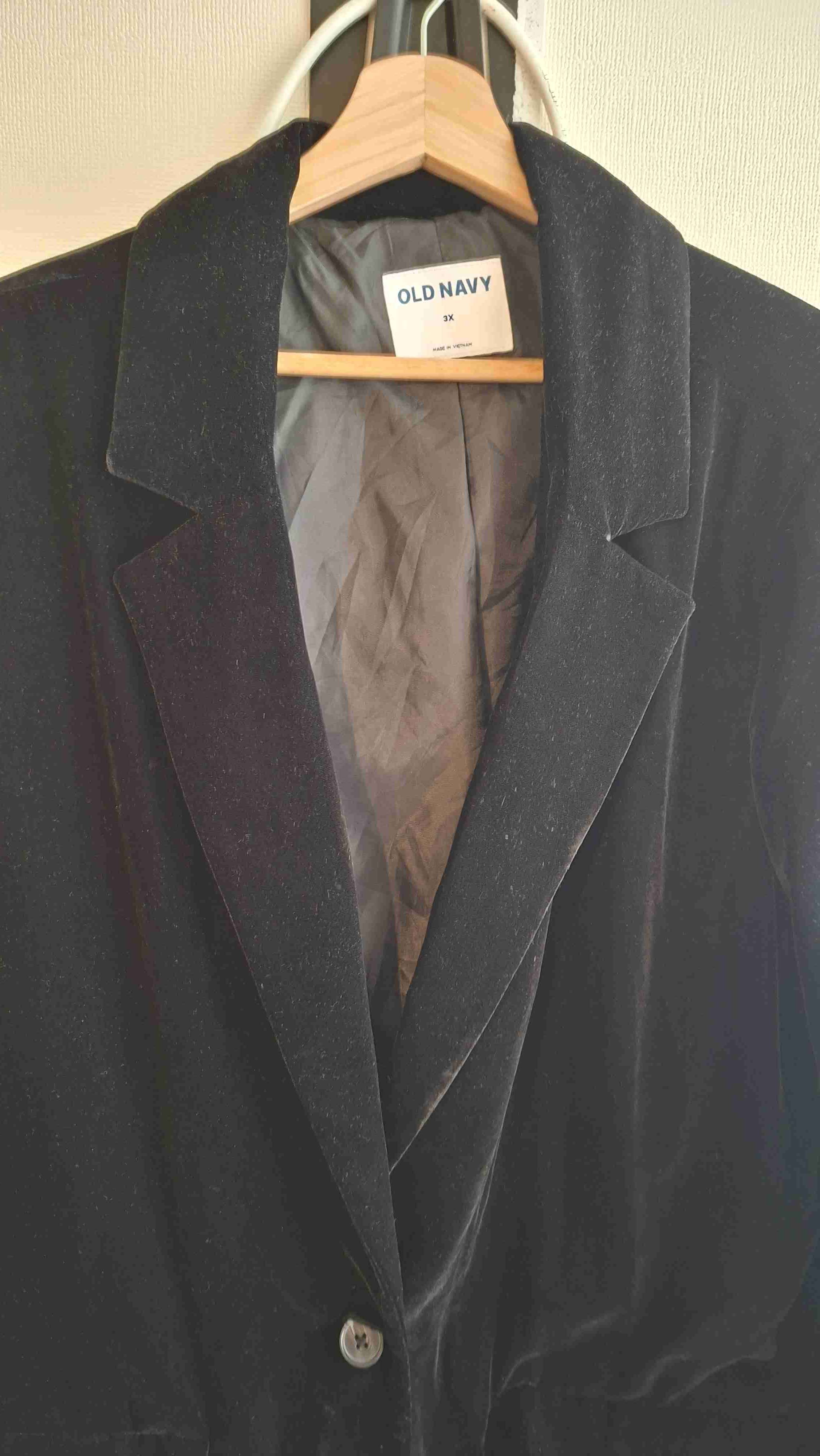 Blazer negro Old Navy 3X - miniatura 3