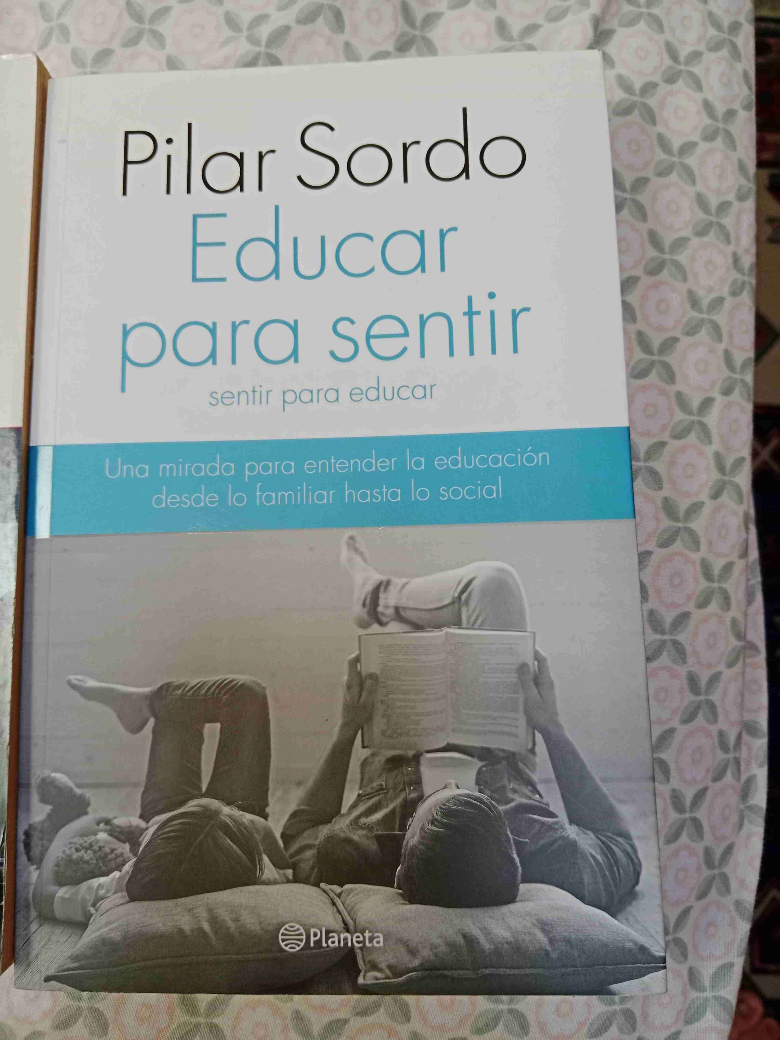 Libro Educar para sentir Pilar Sordo