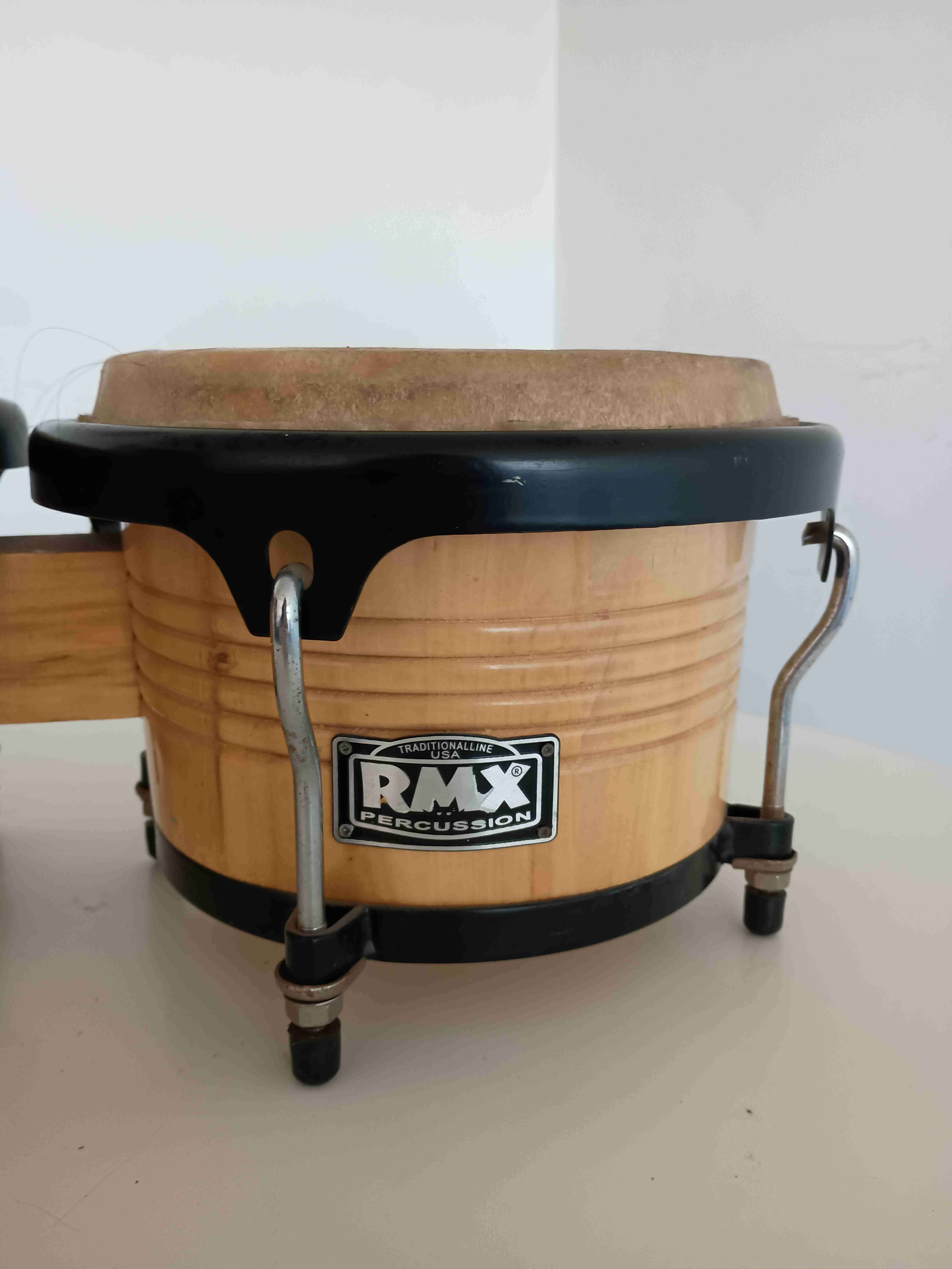 Bongós RMX Percussion - Madera Natural - miniatura 4