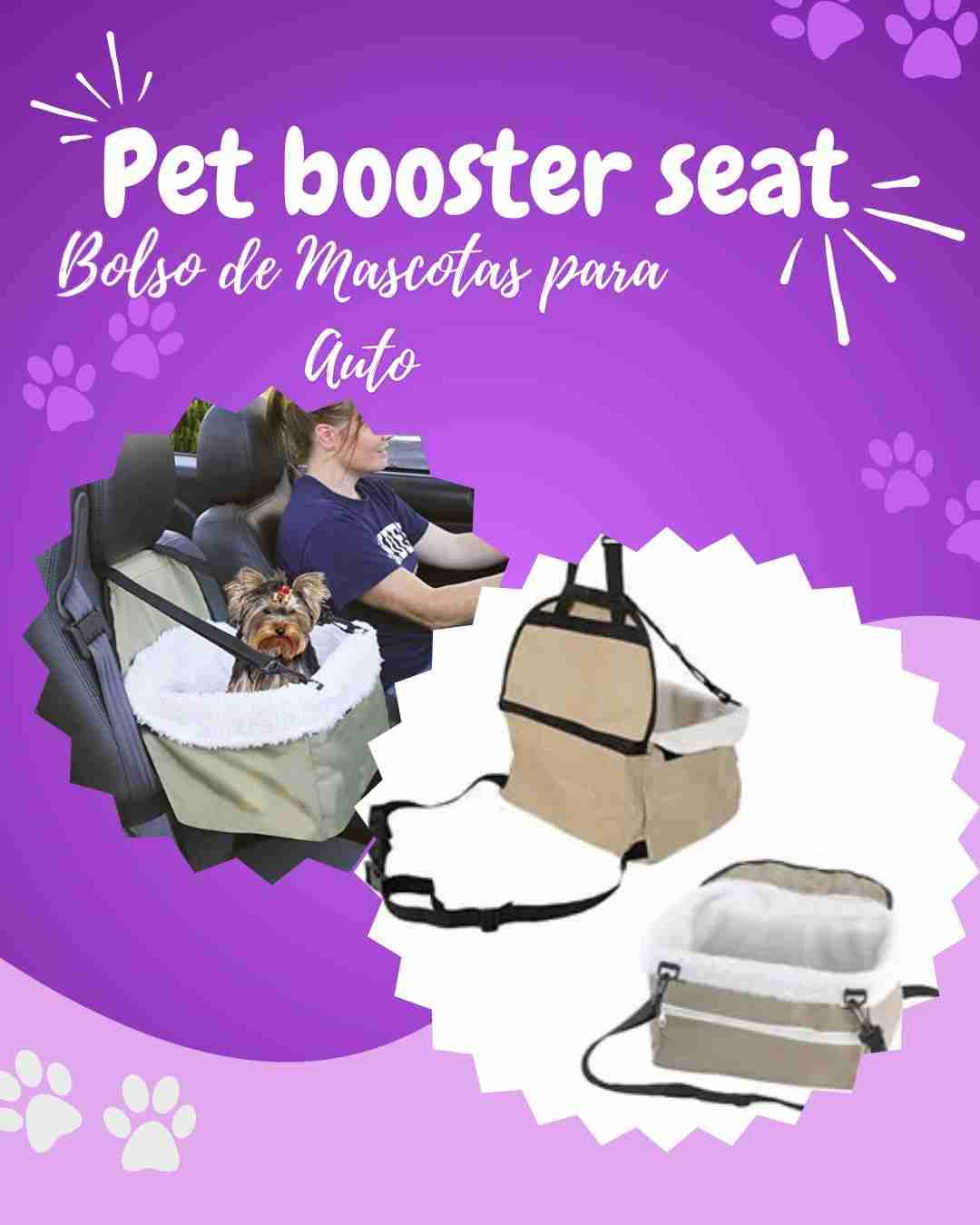 Asiento elevador para mascotas