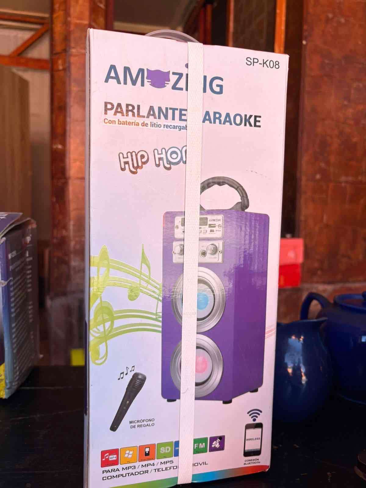 Parlante karaoke Amazing SP-K08